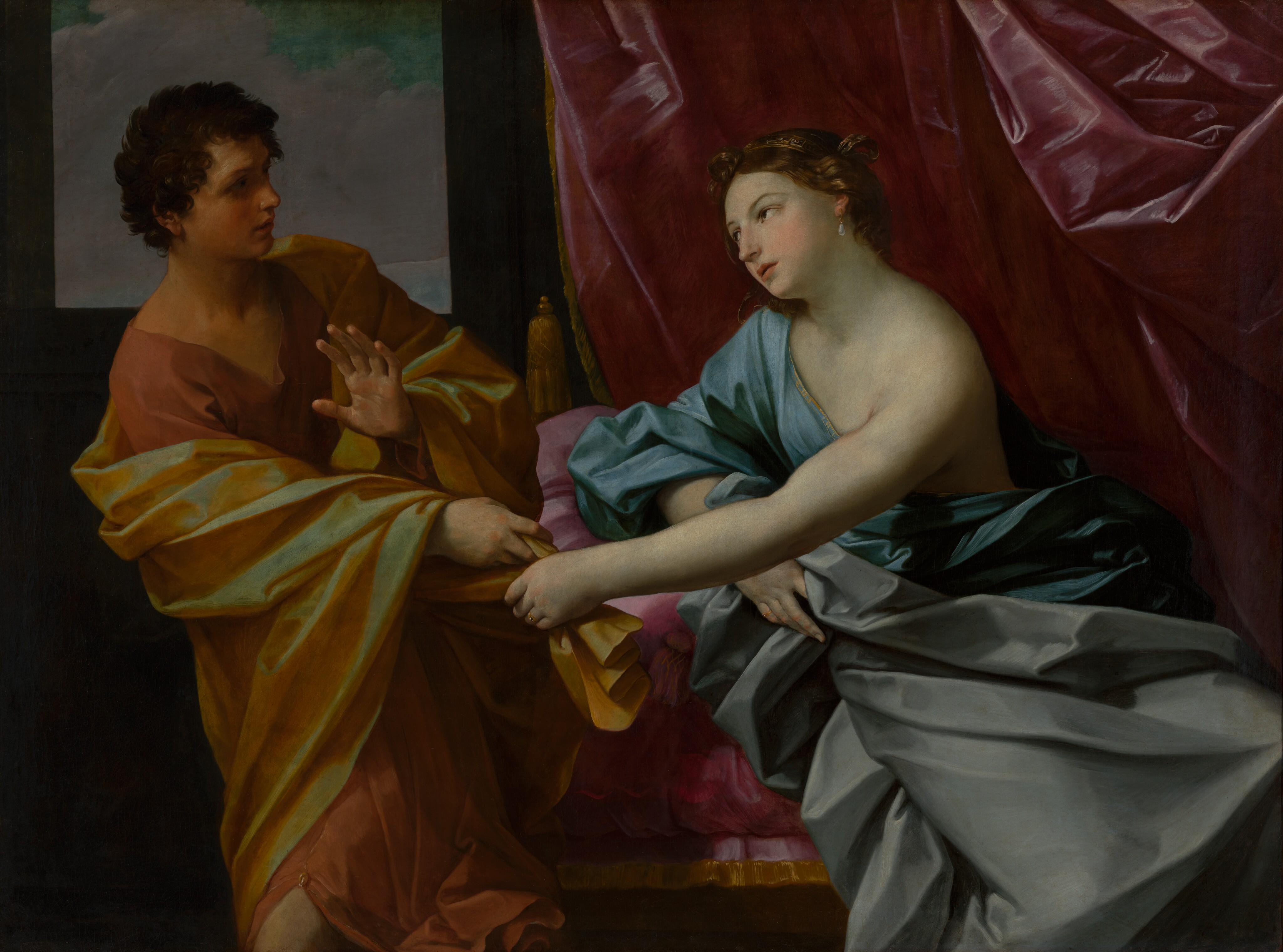 Joseph and Potiphar's Wife by Guido Reni