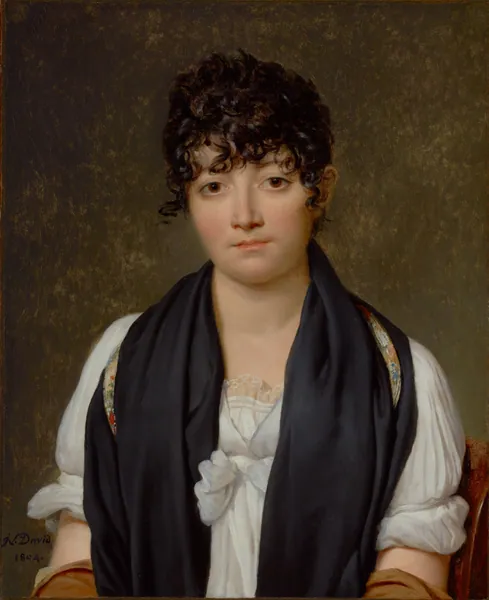 Portrait of Suzanne Le Peletier de Saint-Fargeau by Jacques-Louis David