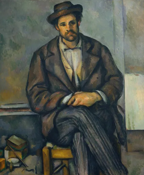 Seated Peasant by Paul Cézanne