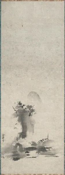Haboku, Splashed Ink Landscape by Sesshū Tōyō