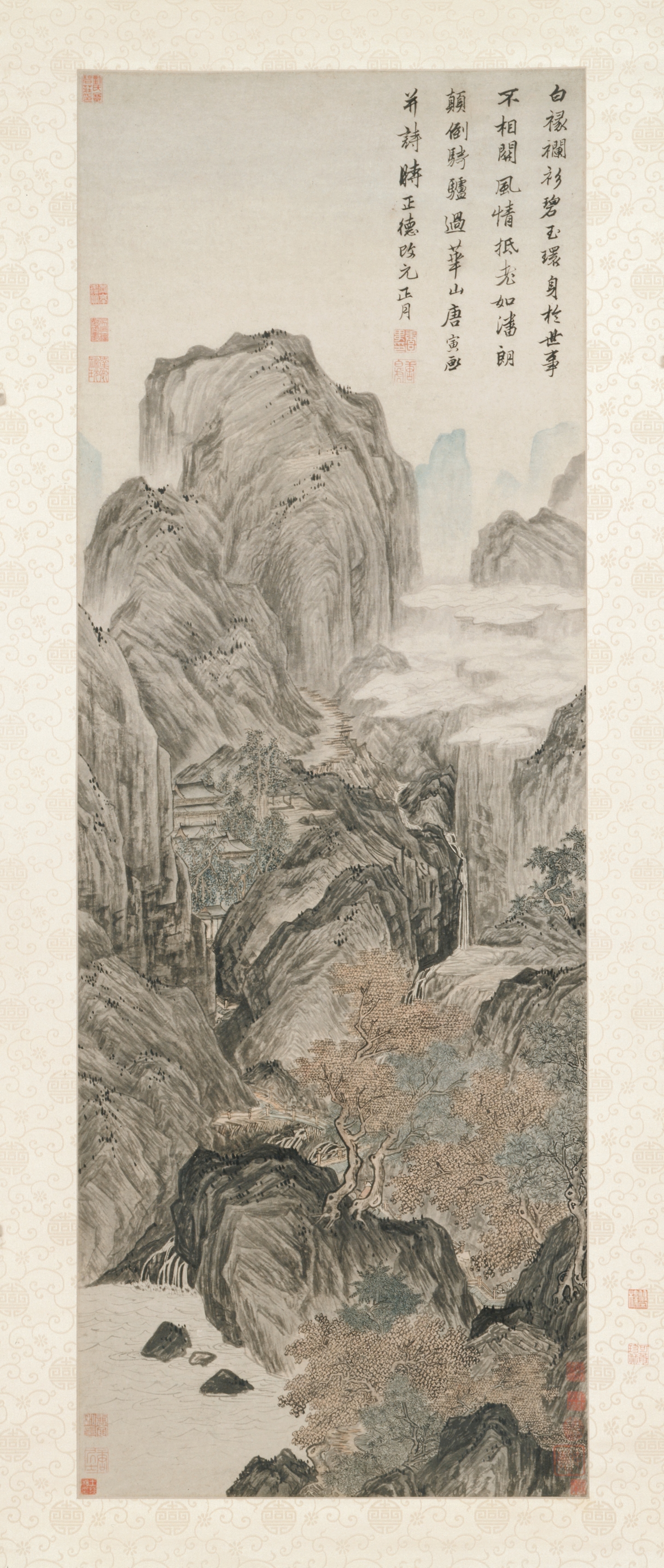 Mount Hua by Tang Yin