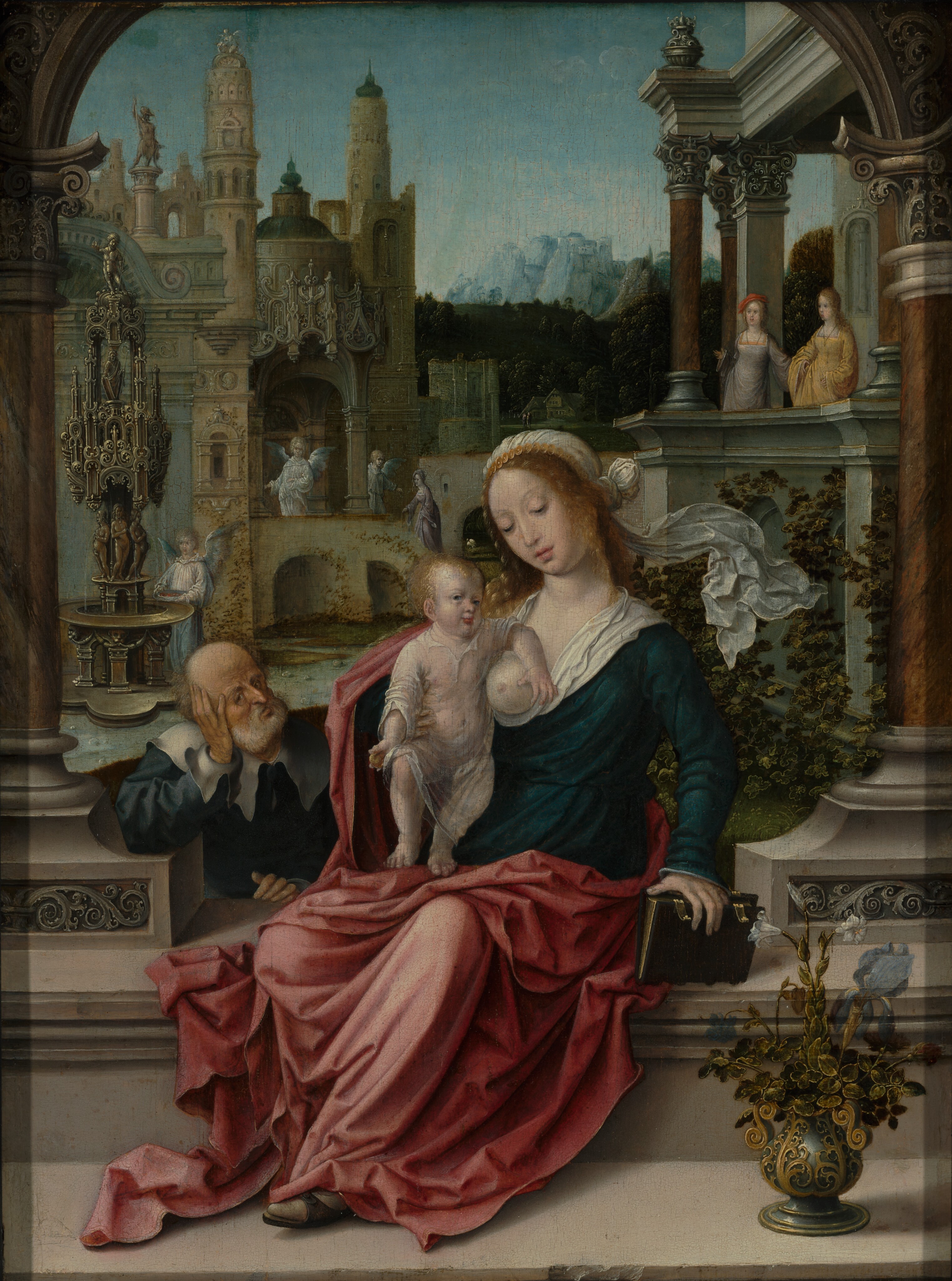 The Holy Family by Jan Gossaert