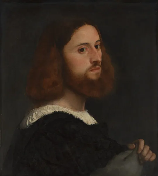 Portrait of a Man by Titian (Tiziano Vecellio)