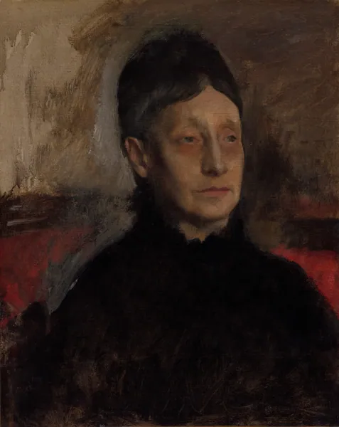 Stefanina Primicile Carafa, Marchioness of Cicerale and Duchess of Montejasi by Edgar Degas