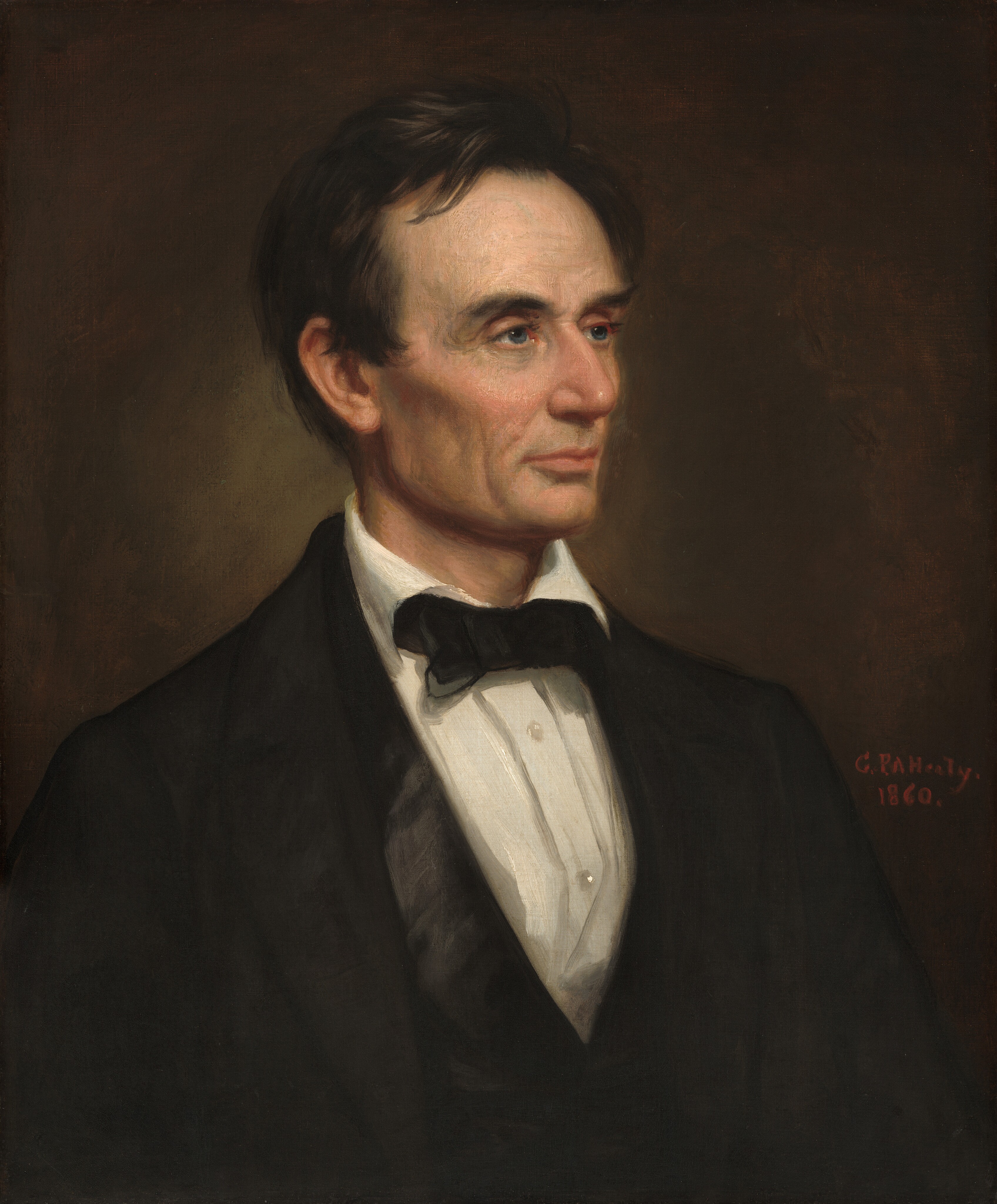 Abraham Lincoln by George Peter Alexander Healy
