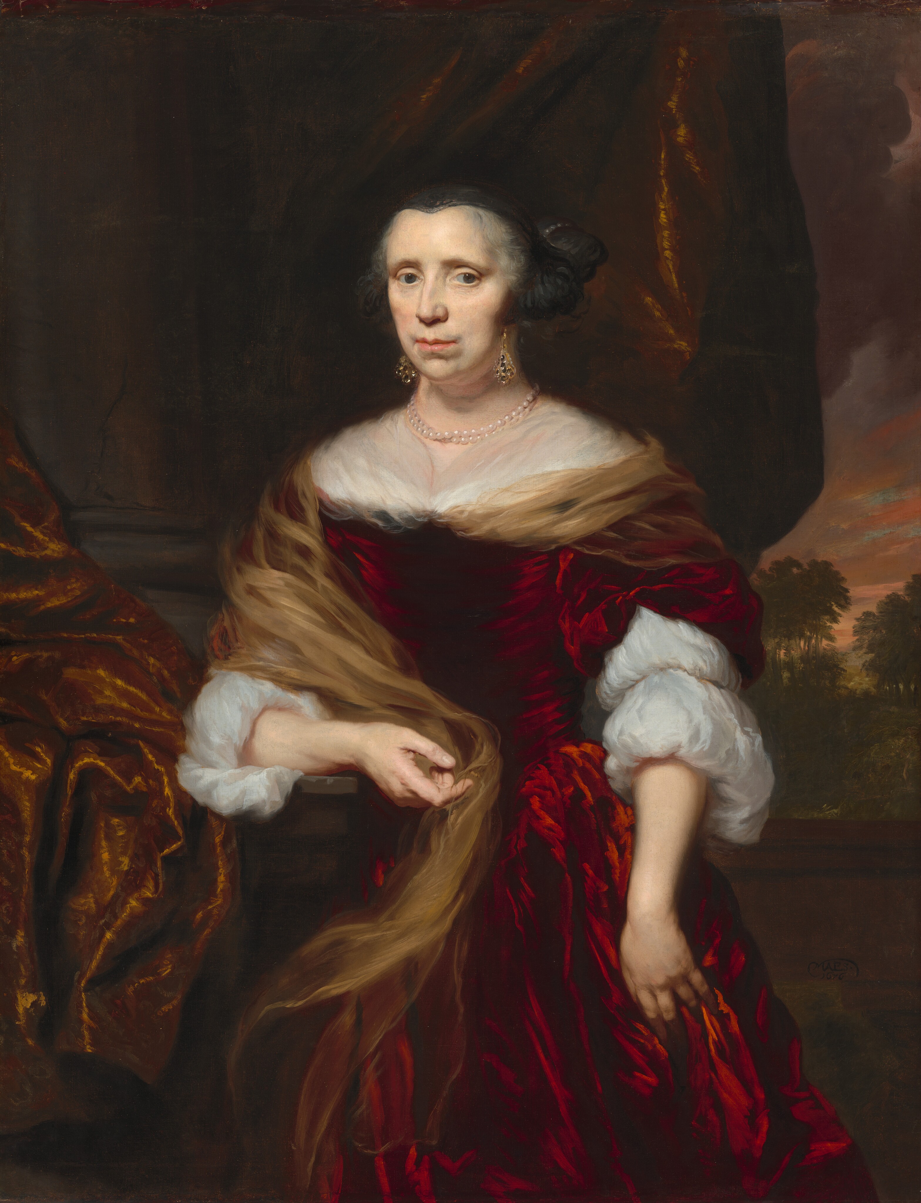 Portrait of a Lady by Nicolaes Maes