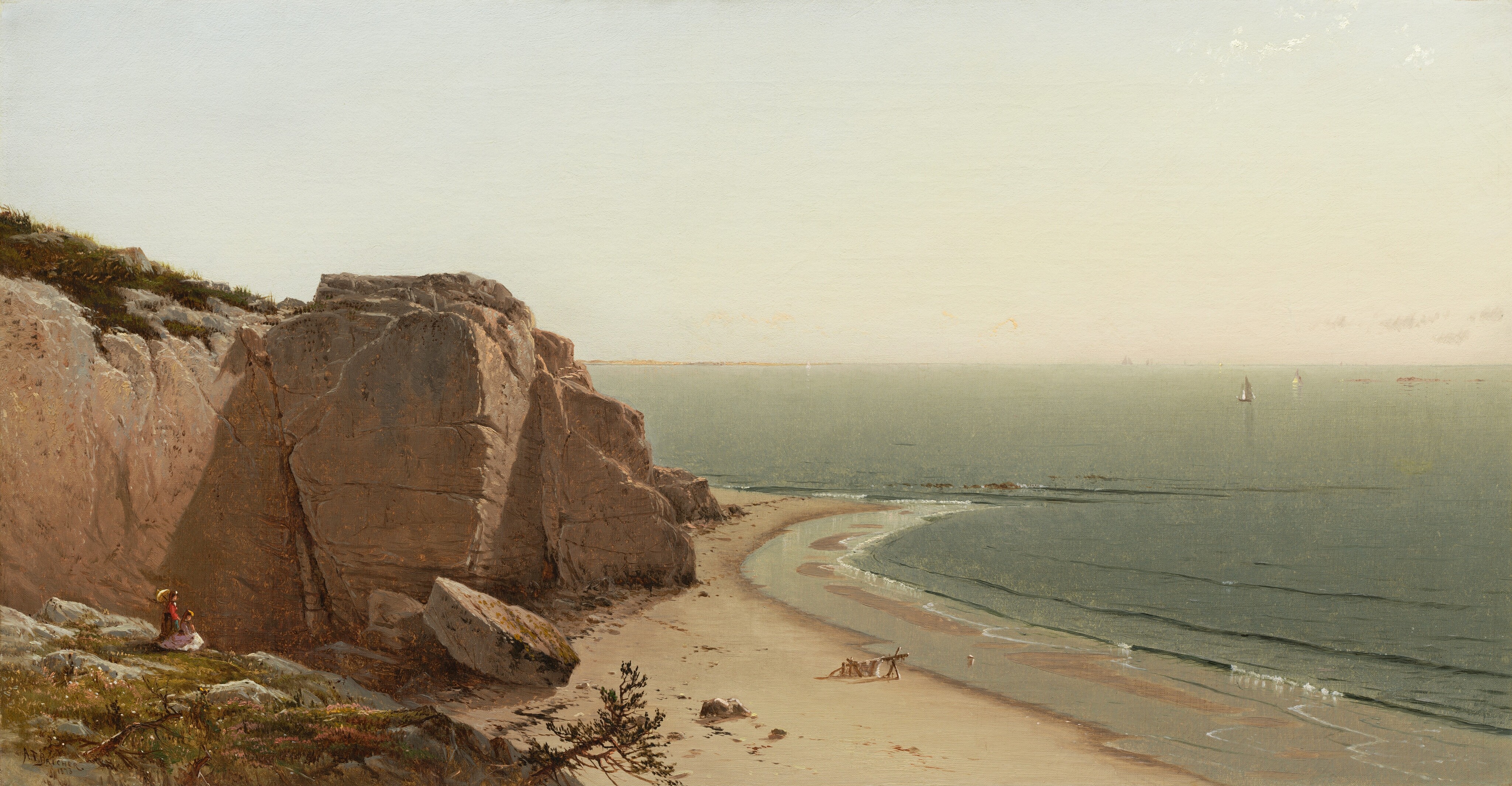 A Quiet Day near Manchester by Alfred Thompson Bricher