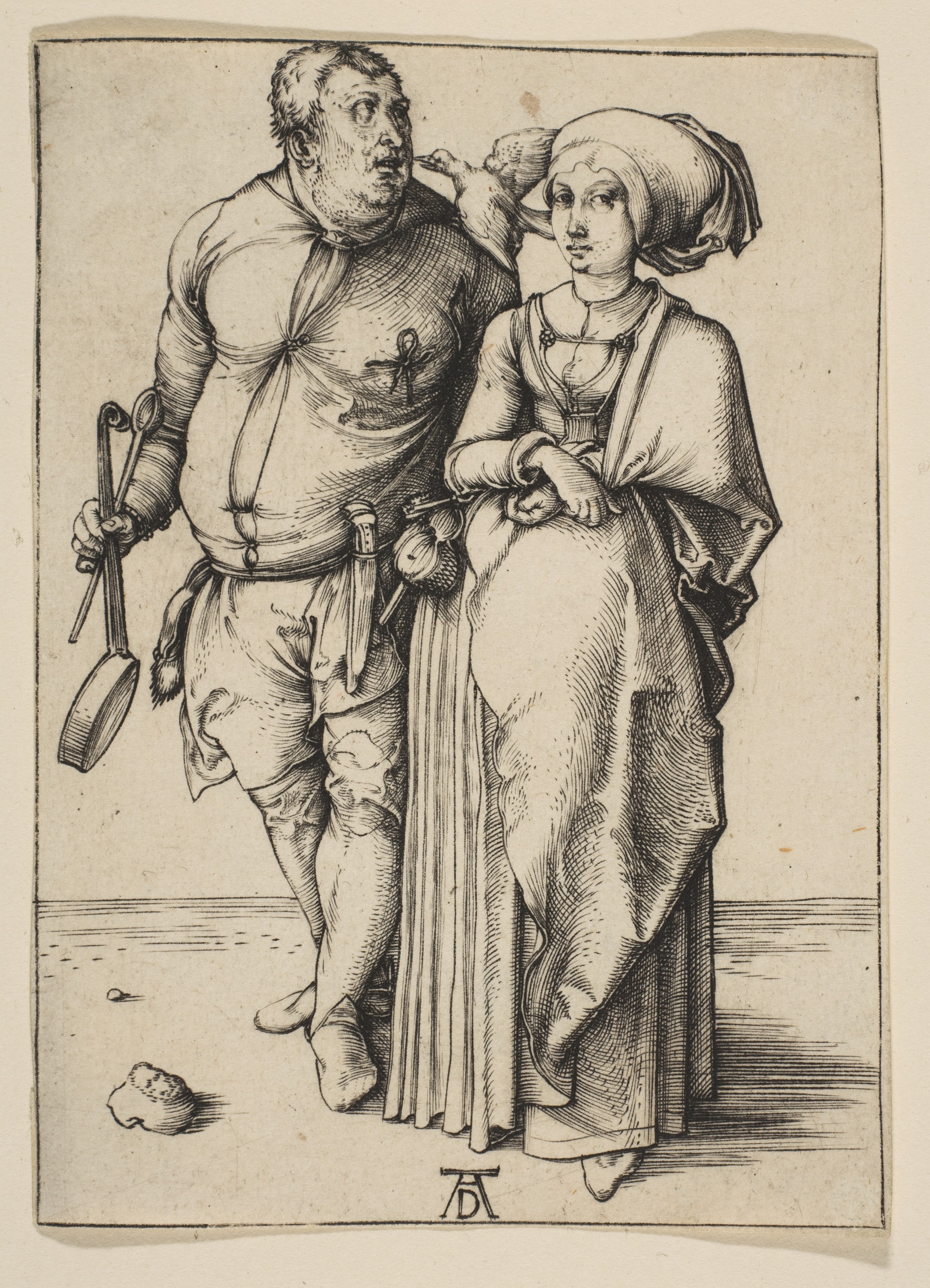 The Cook and His Wife by Albrecht Dürer
