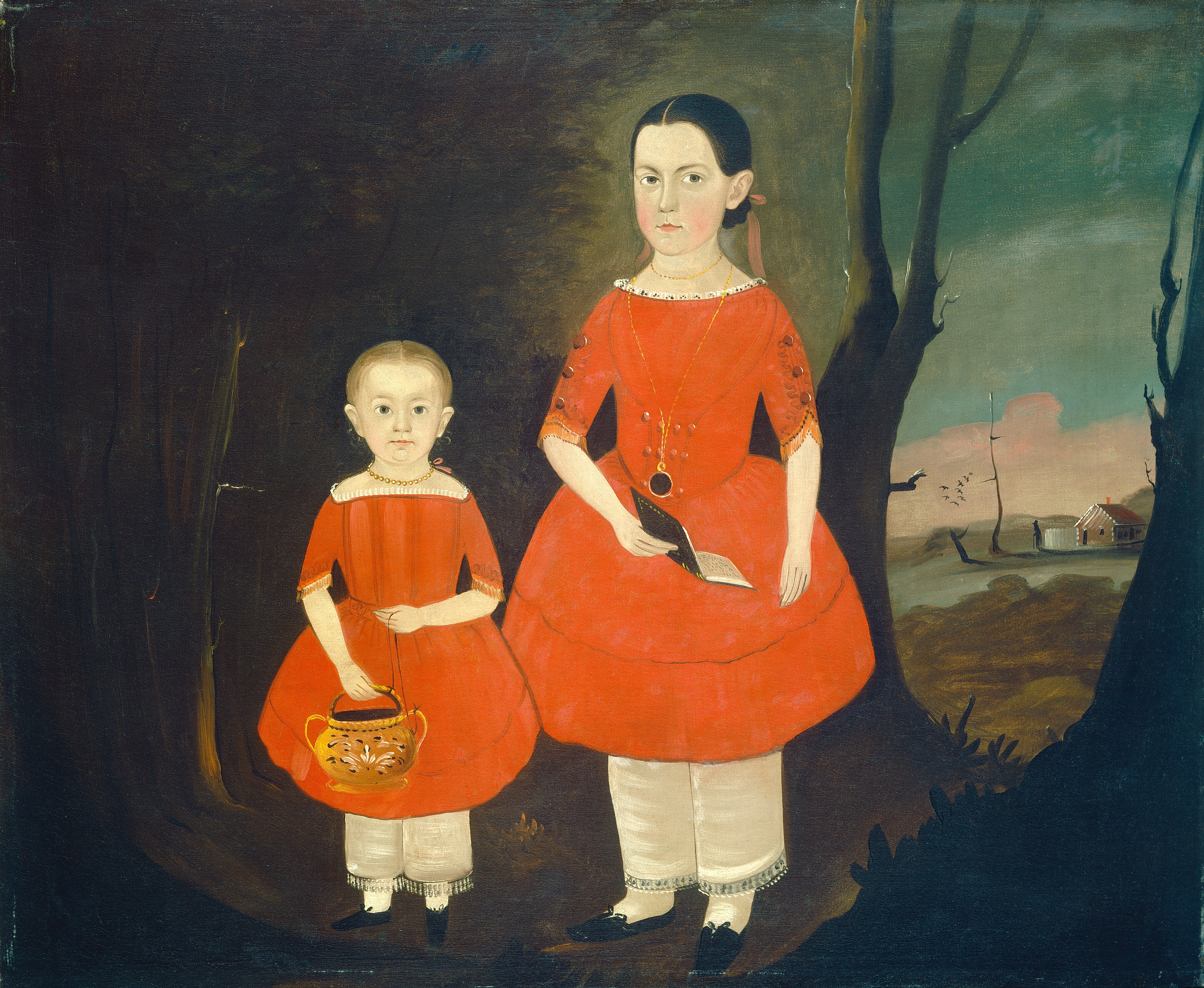 Sisters in Red by Sturtevant J. Hamblin