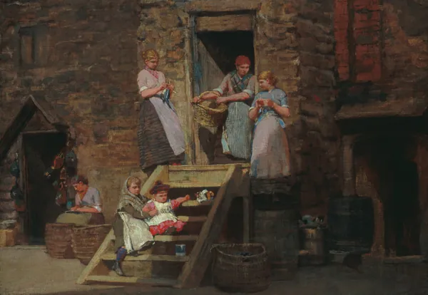 Sparrow Hall by Winslow Homer