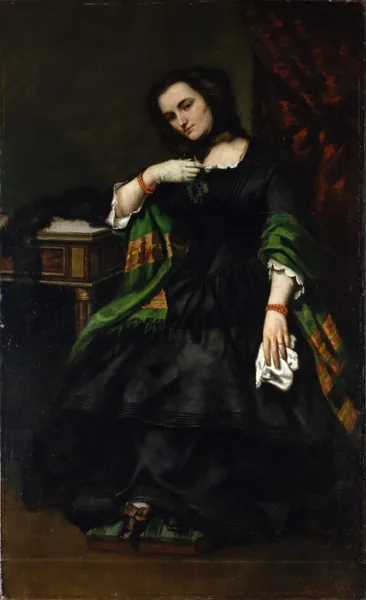 Madame Auguste Cuoq (Mathilde Desportes, 1827–1910) by Gustave Courbet