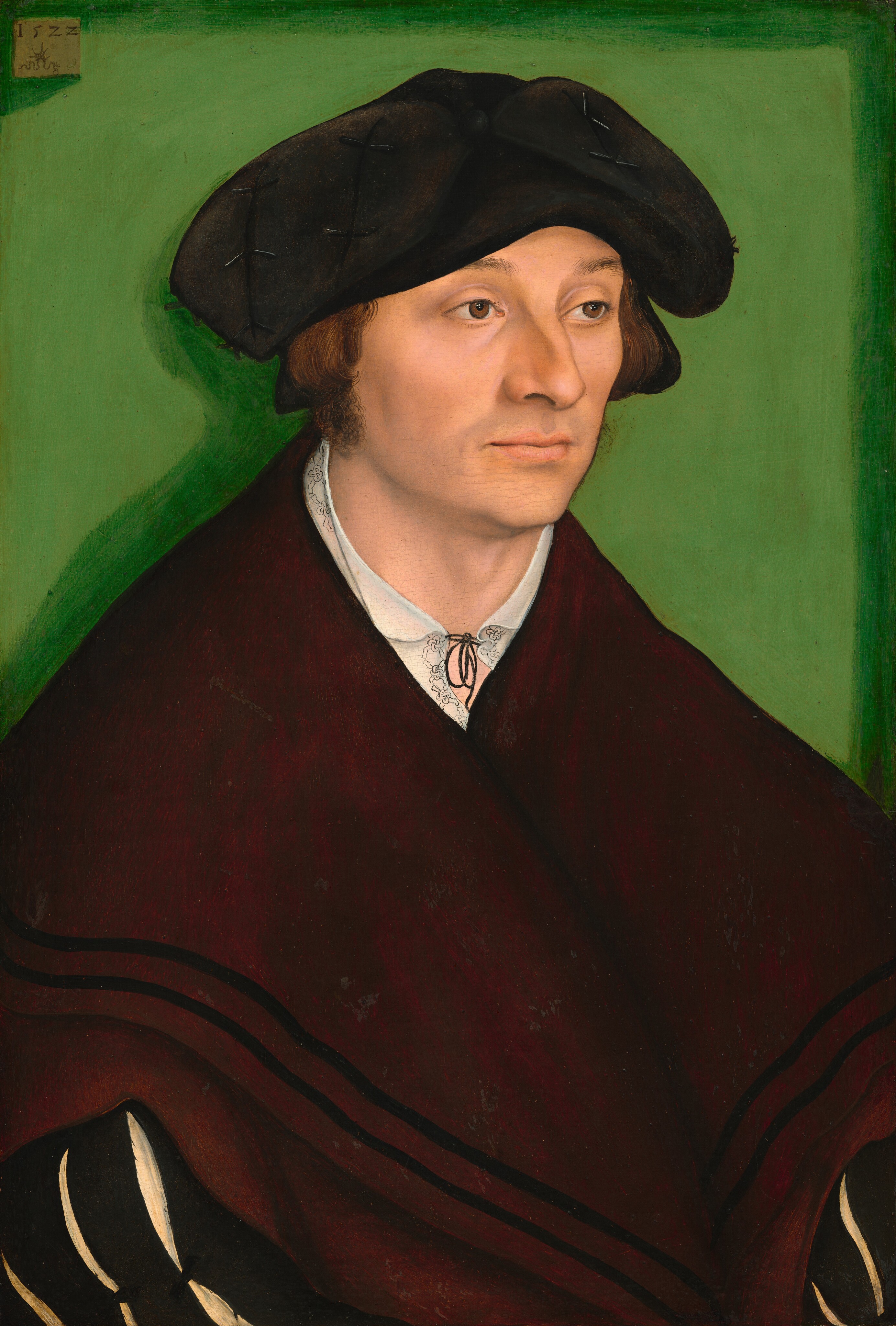 Portrait of a Man by Lucas Cranach the Elder