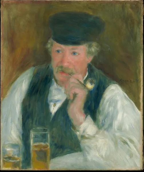 Père Fournaise by Pierre-Auguste Renoir