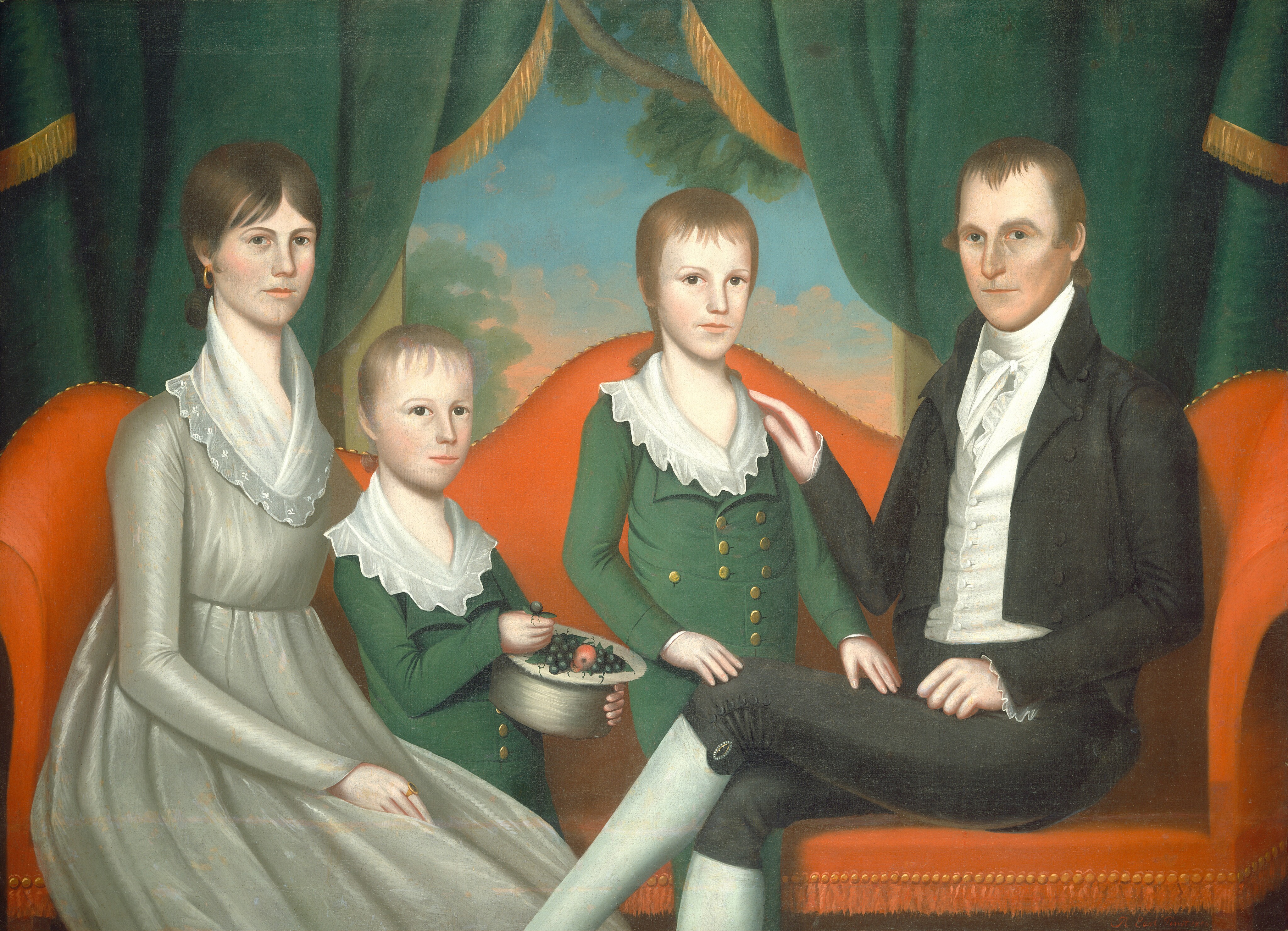 Family Portrait by Ralph Eleaser Whiteside Earl