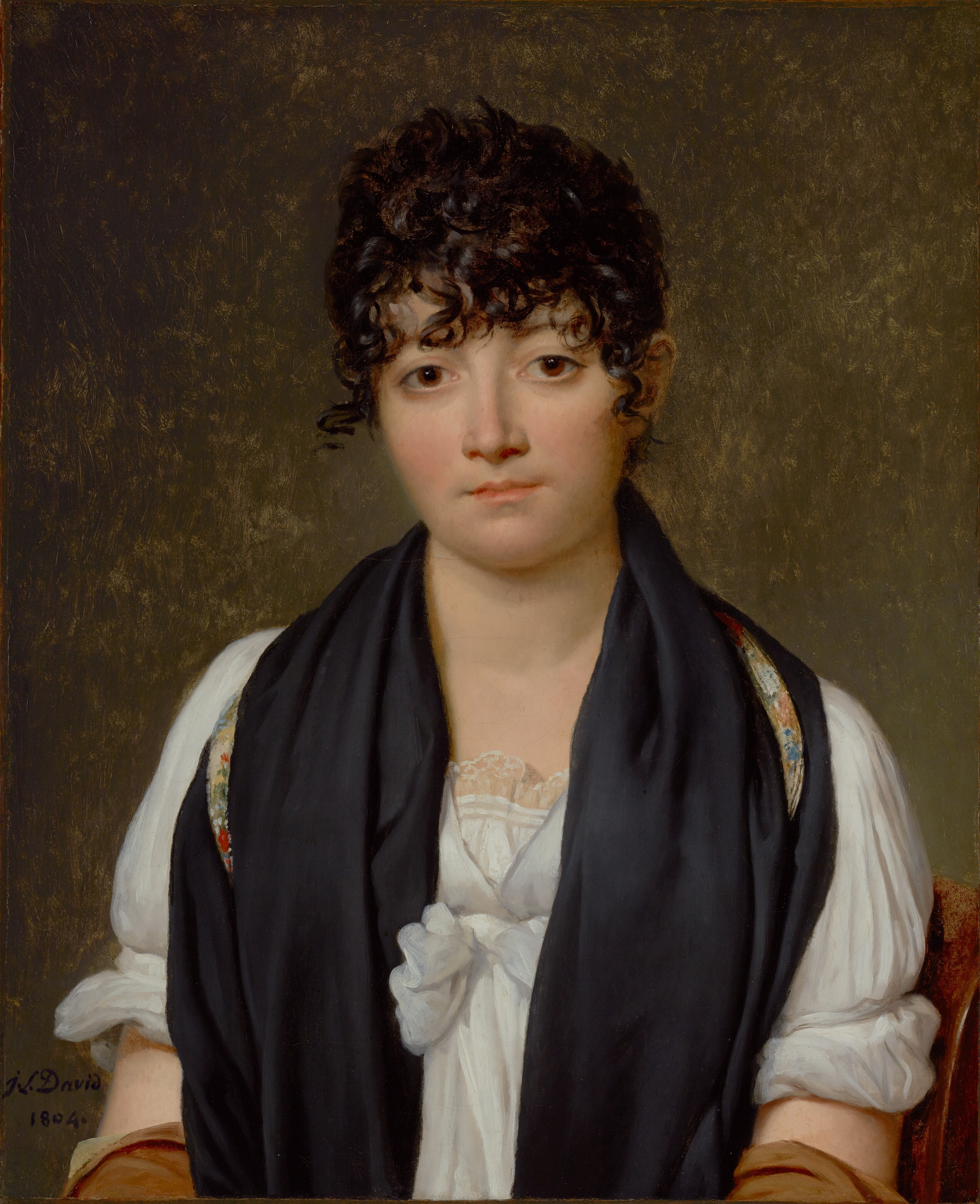 Portrait of Suzanne Le Peletier de Saint-Fargeau by Jacques-Louis David
