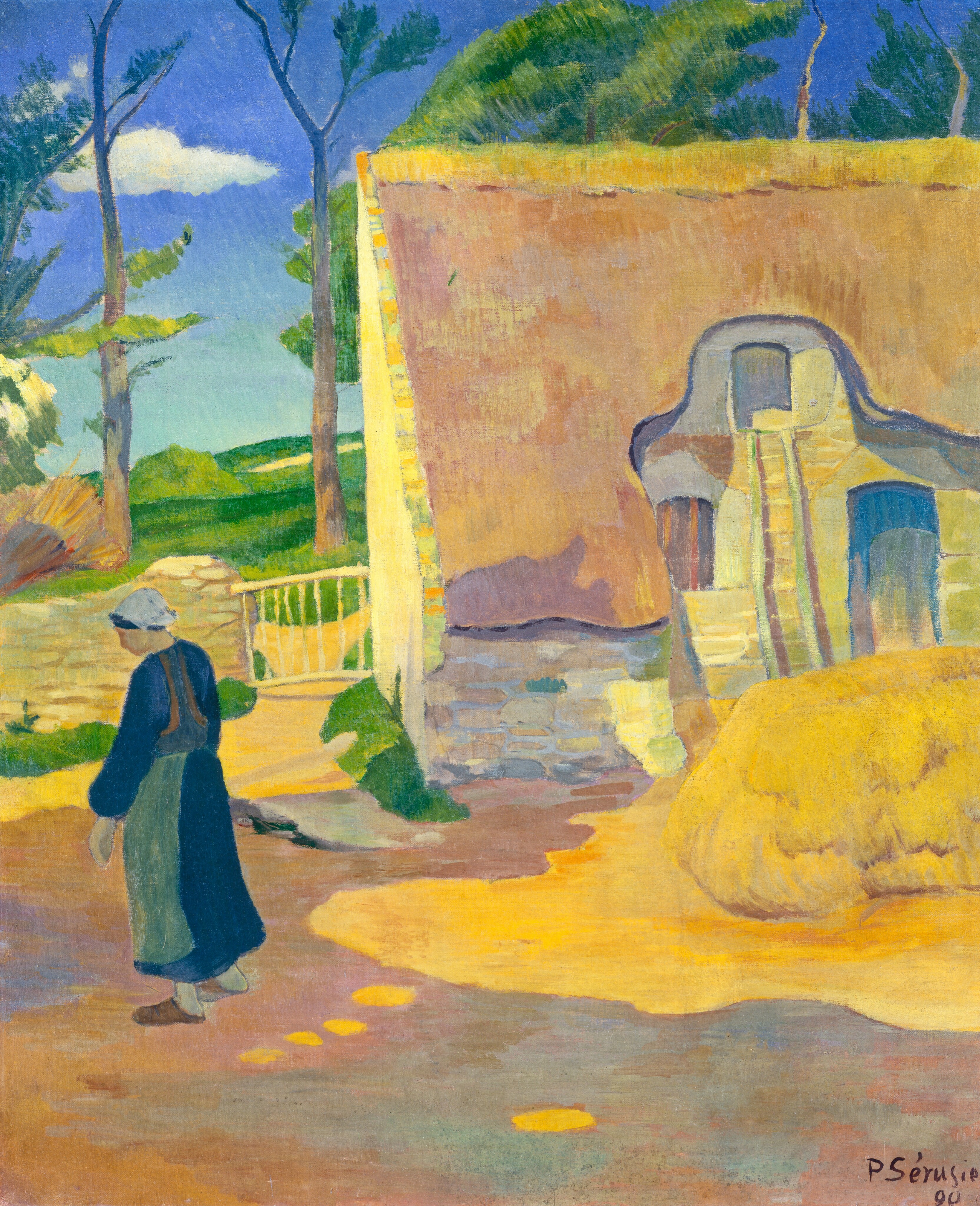 Farmhouse at Le Pouldu by Paul Sérusier