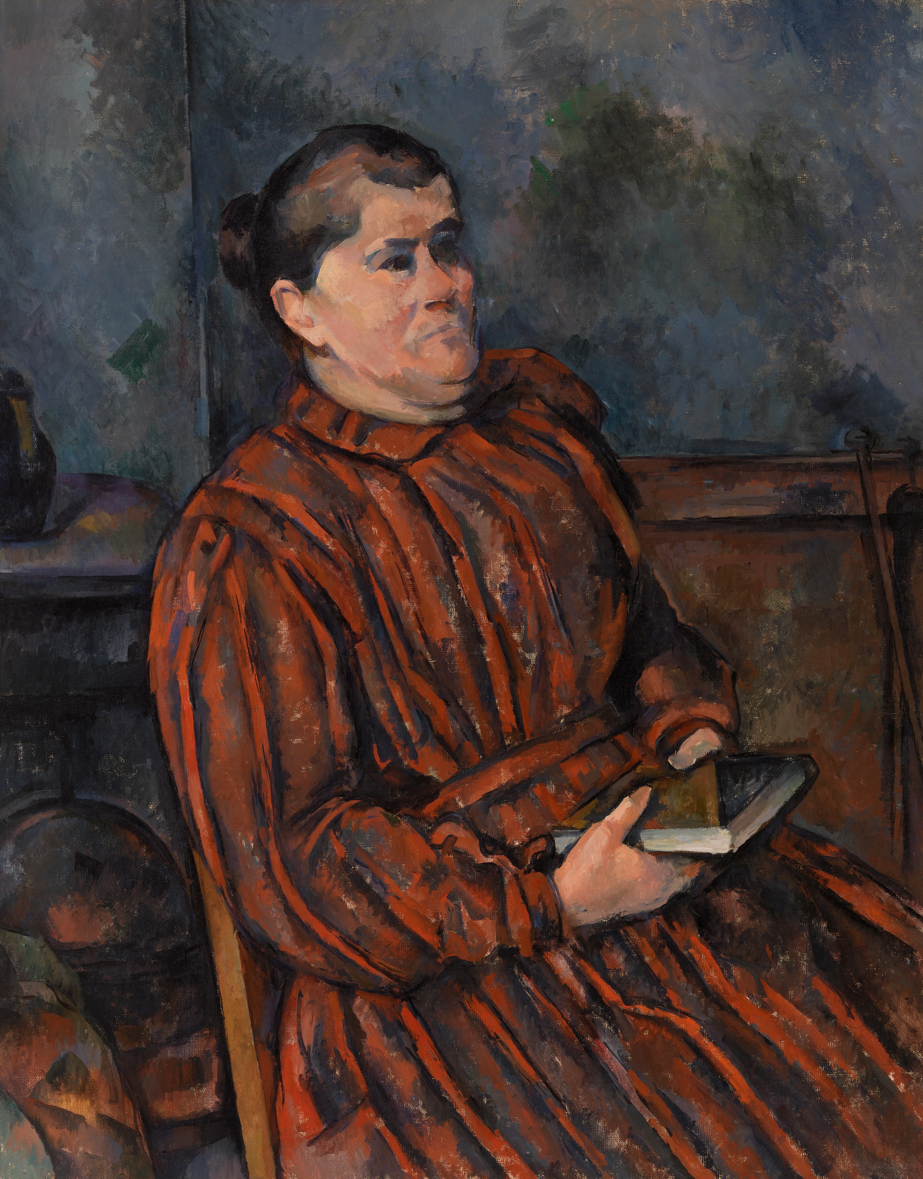 Portrait of a Woman (Portrait de femme) by Paul Cézanne