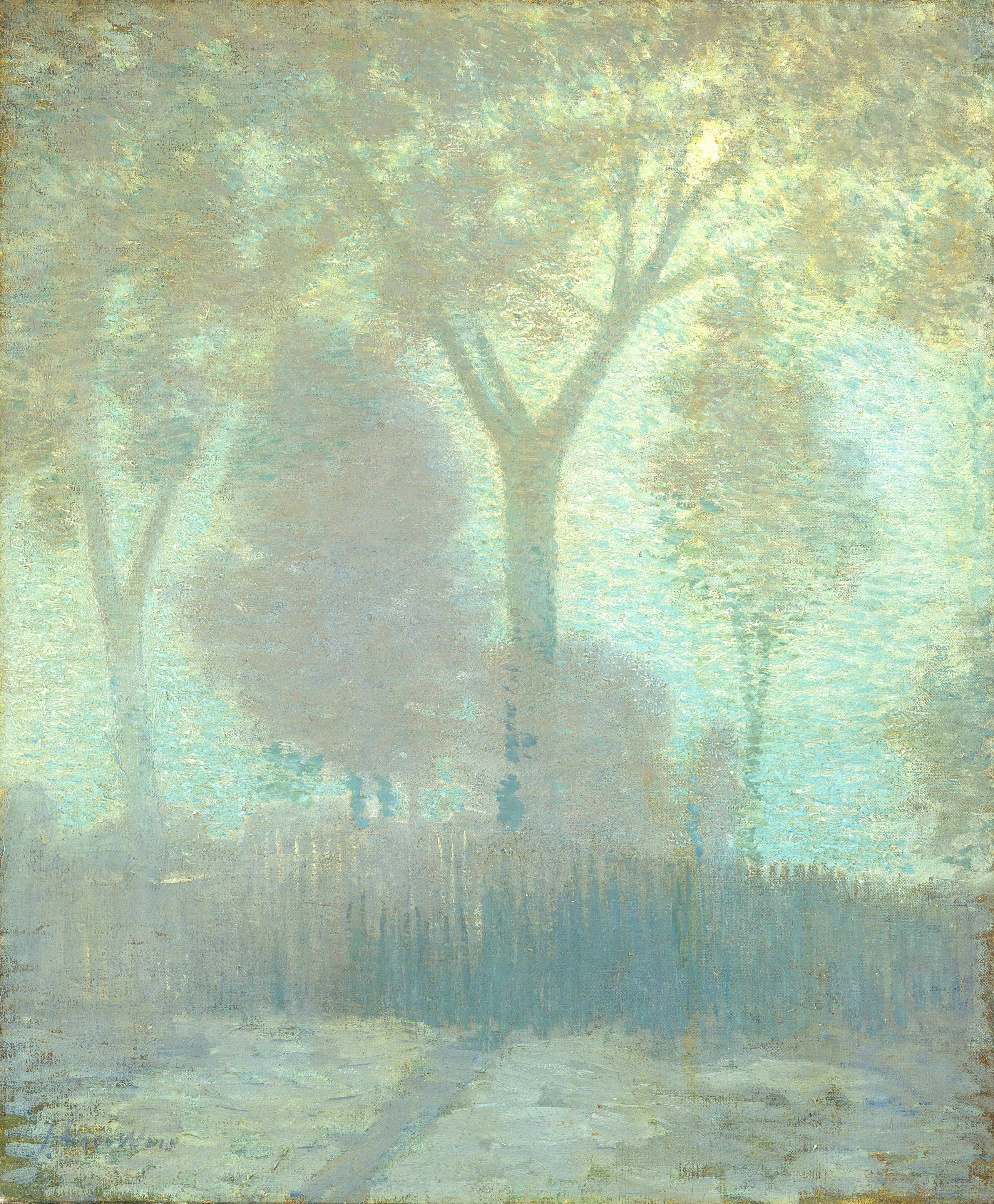 Moonlight by Julian Alden Weir