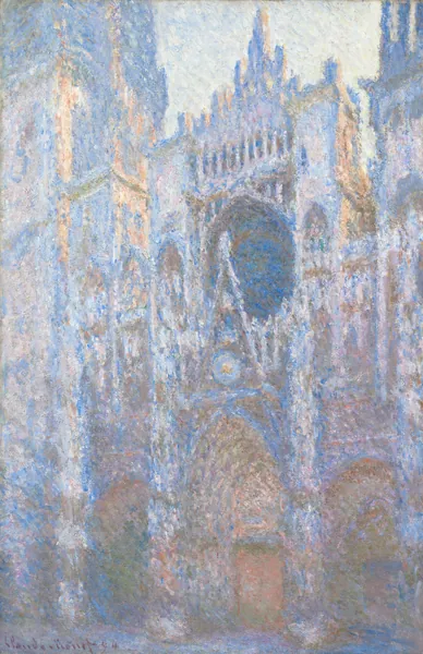 Rouen Cathedral, West Façade by Claude Monet