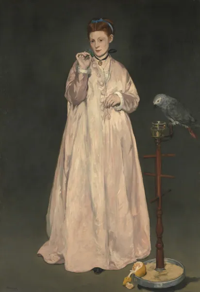 Young Lady in 1866 by Edouard Manet