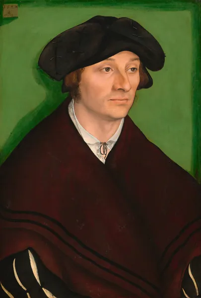 Portrait of a Man by Lucas Cranach the Elder