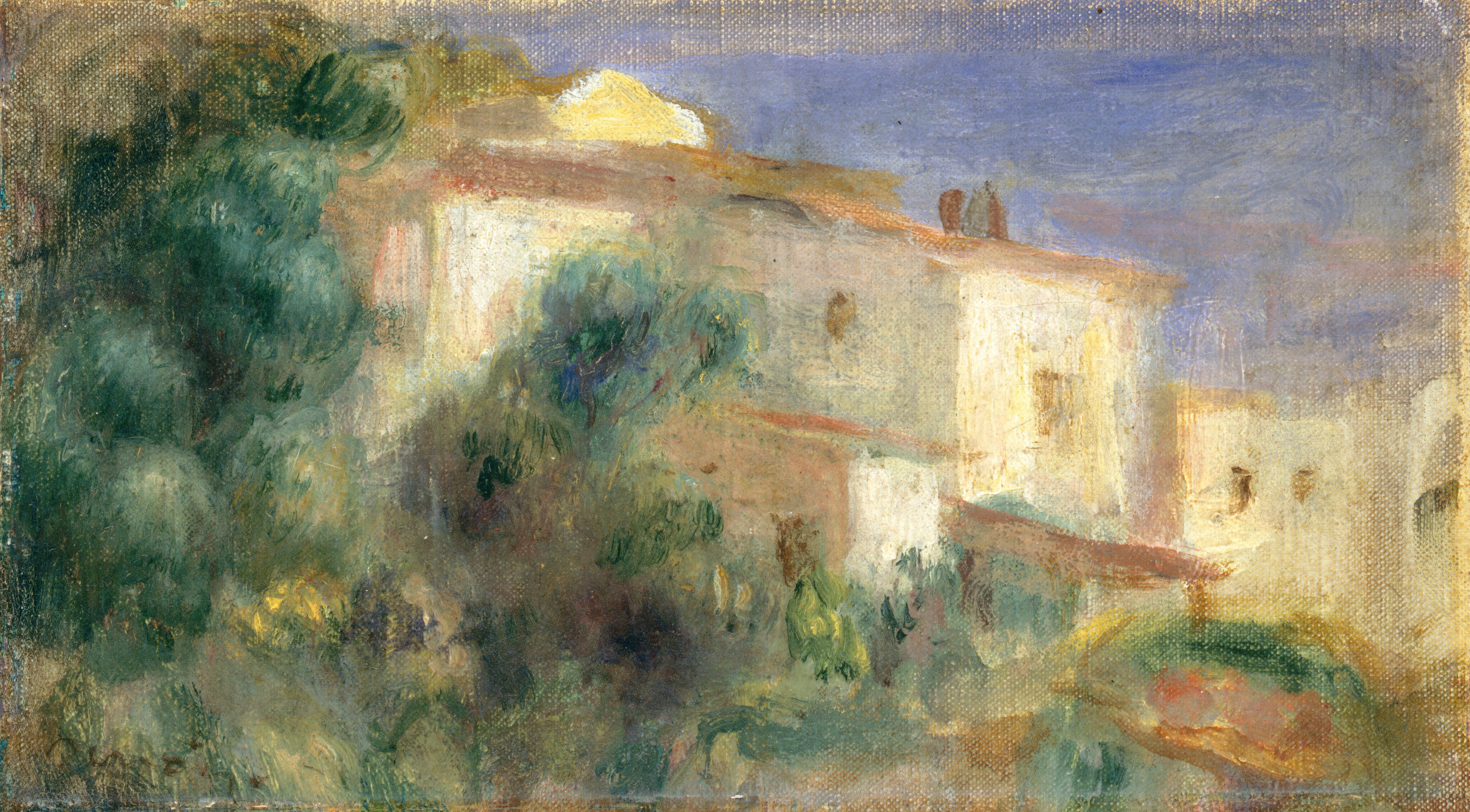Maison de la Poste, Cagnes by Auguste Renoir