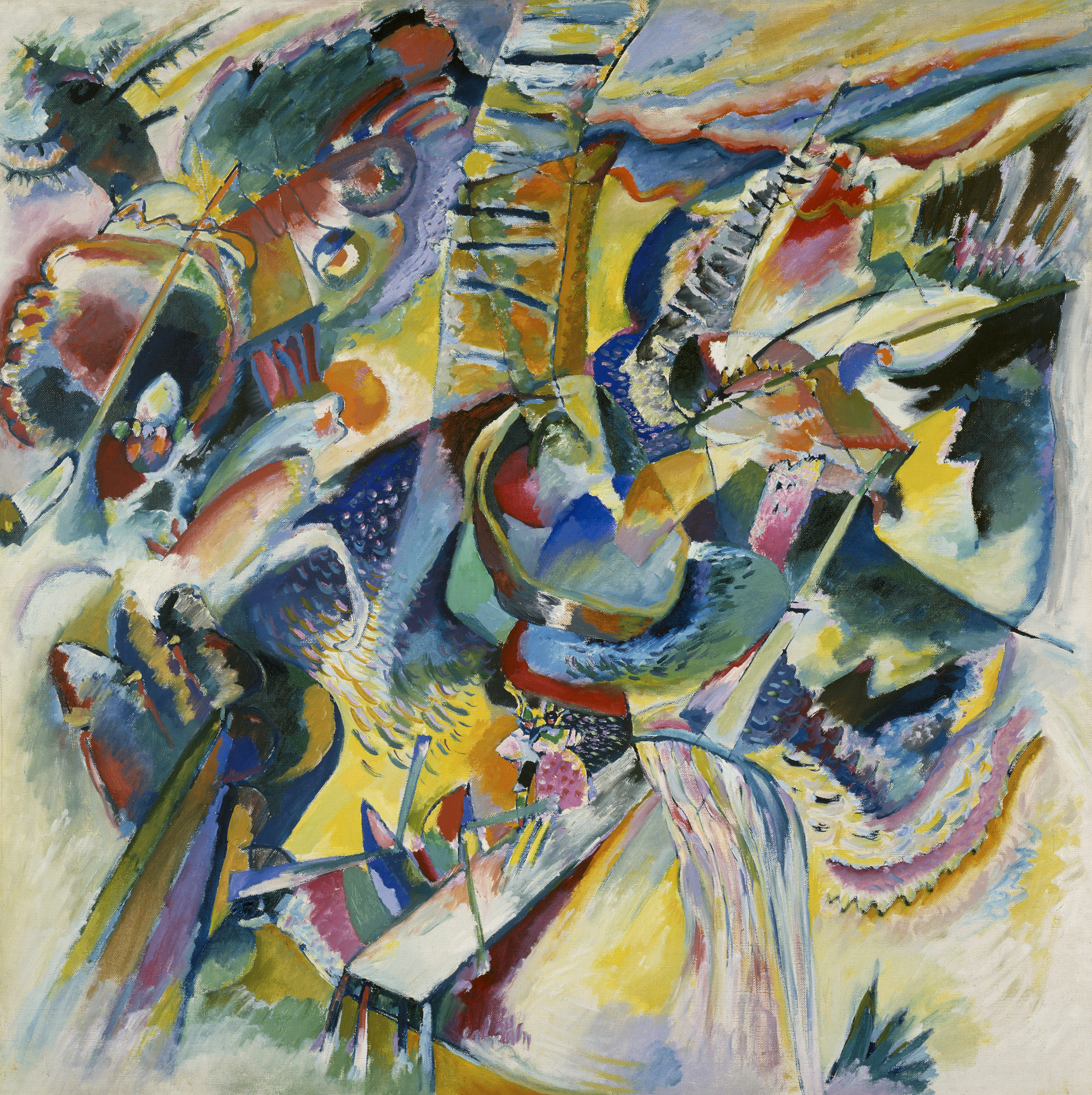 Improvisation Klamm by Wassily Kandinsky