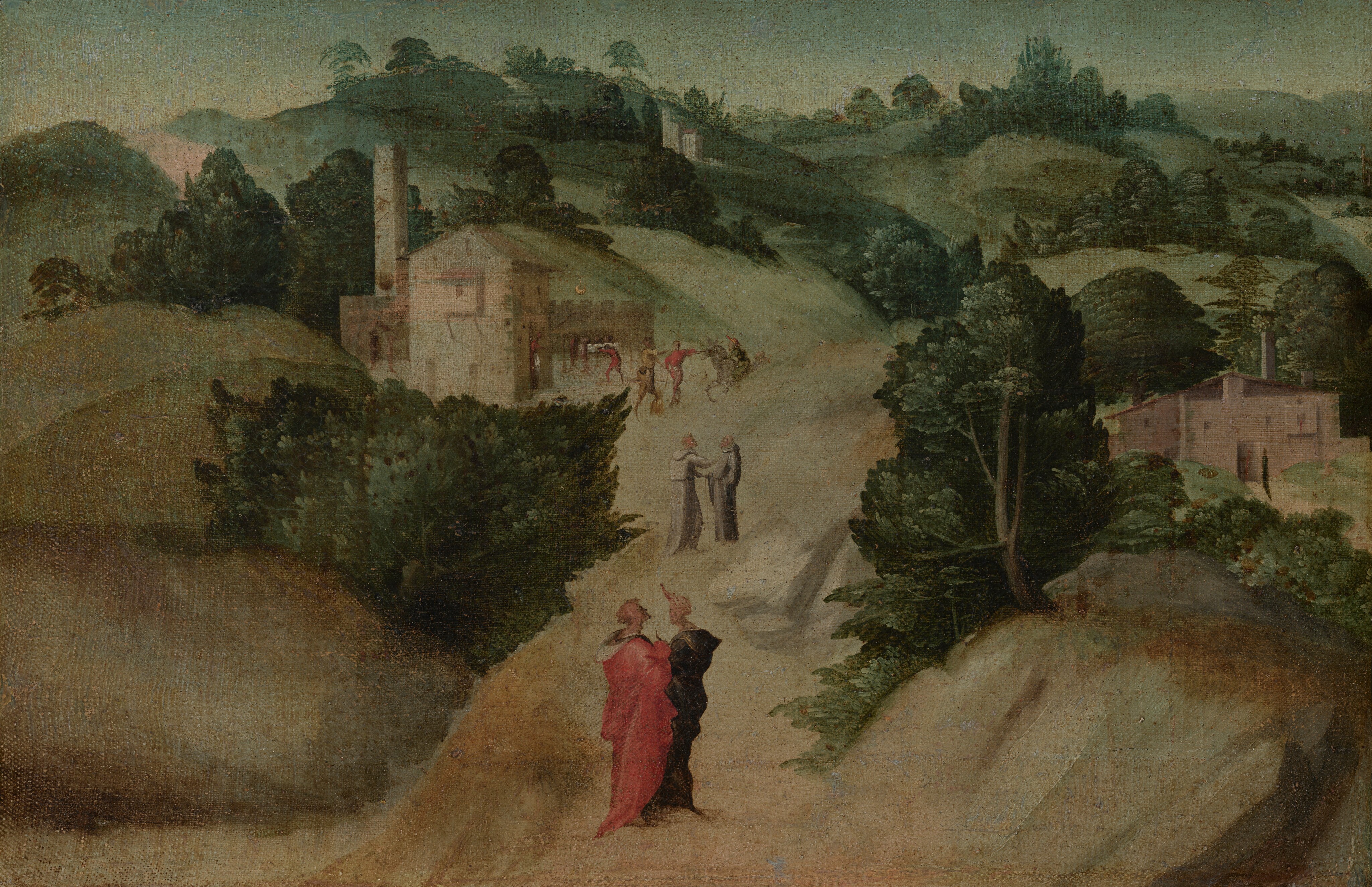 Scenes from a Legend by Giovanni Larciani (Master of the Kress Landscapes)