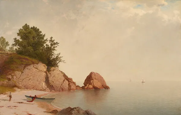 Beach at Beverly by John Frederick Kensett