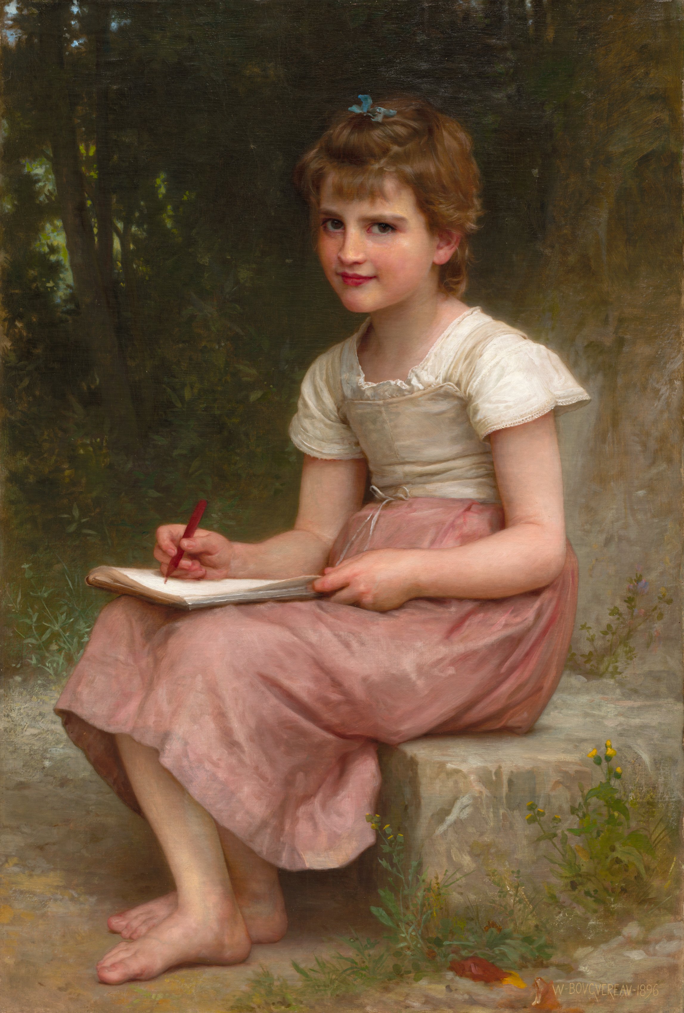A Calling by William Adolphe Bouguereau