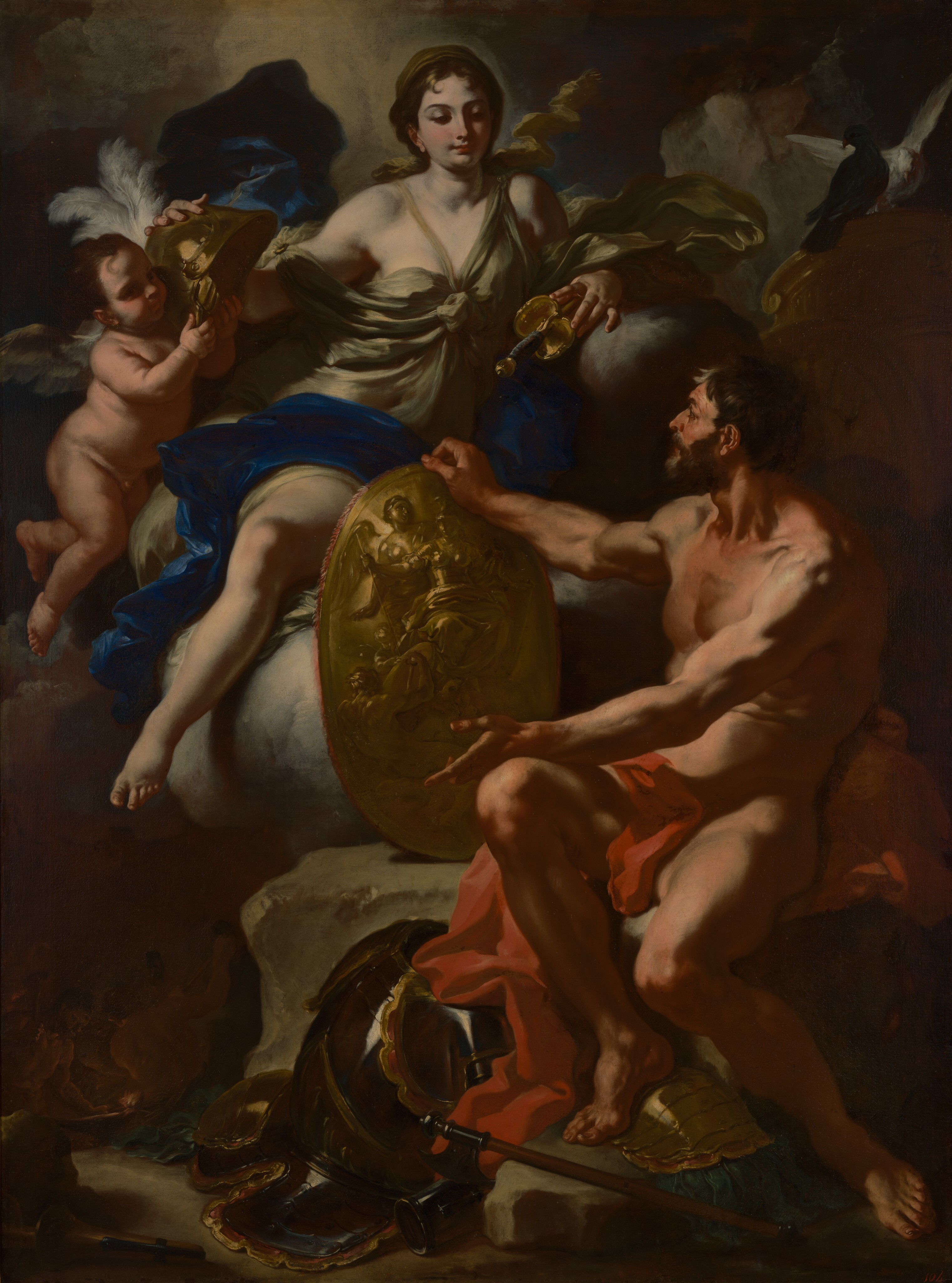 Venus at the Forge of Vulcan by Francesco Solimena