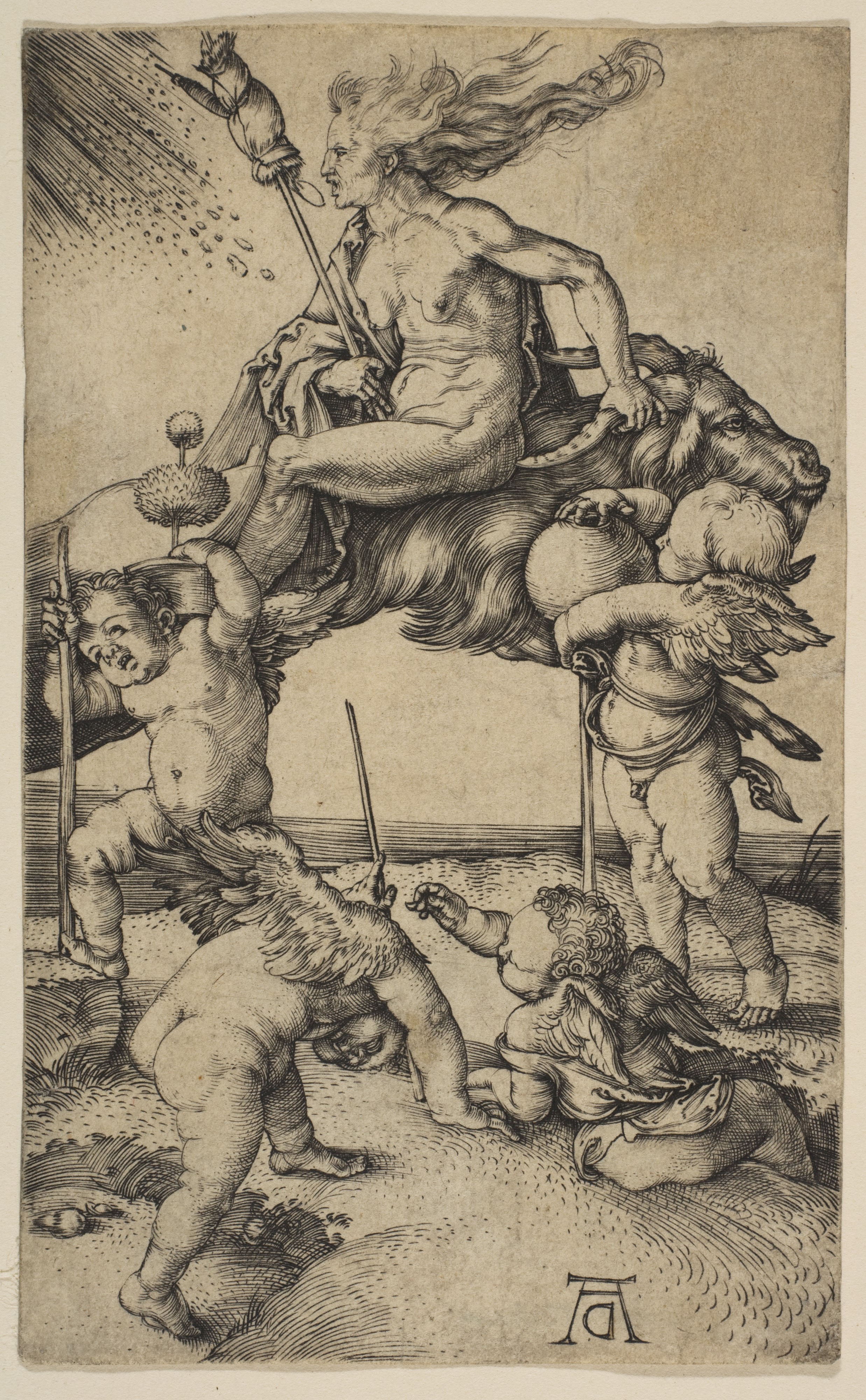 The Witch by Albrecht Dürer