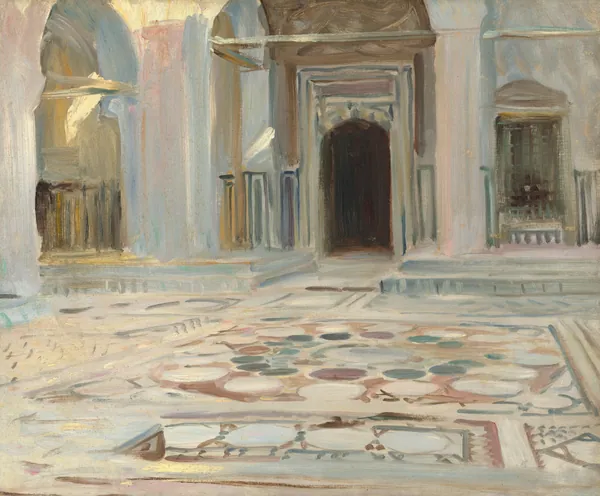 Pavement, Cairo by John Singer Sargent