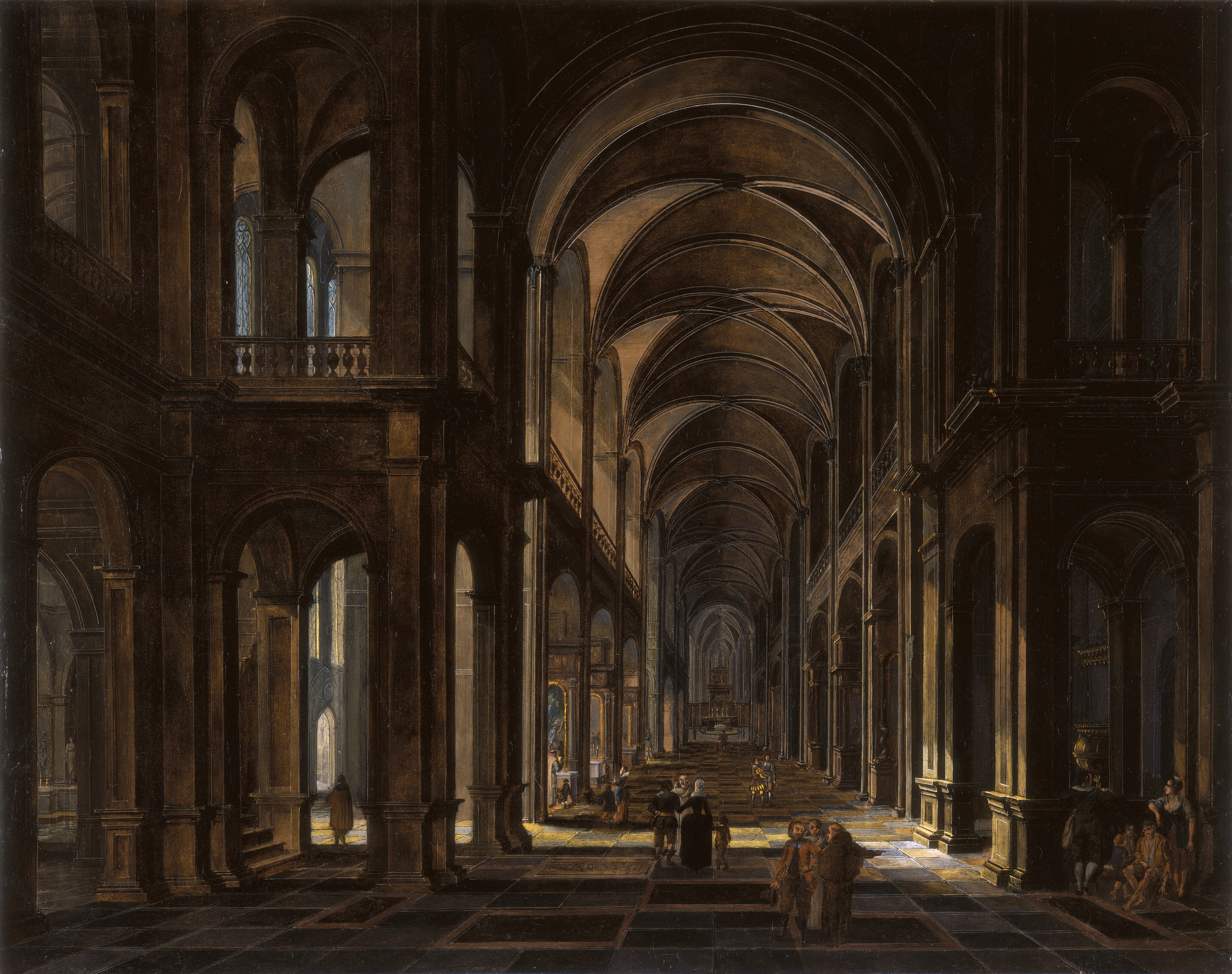Interior of a Church by Peeter Neeffs the Elder