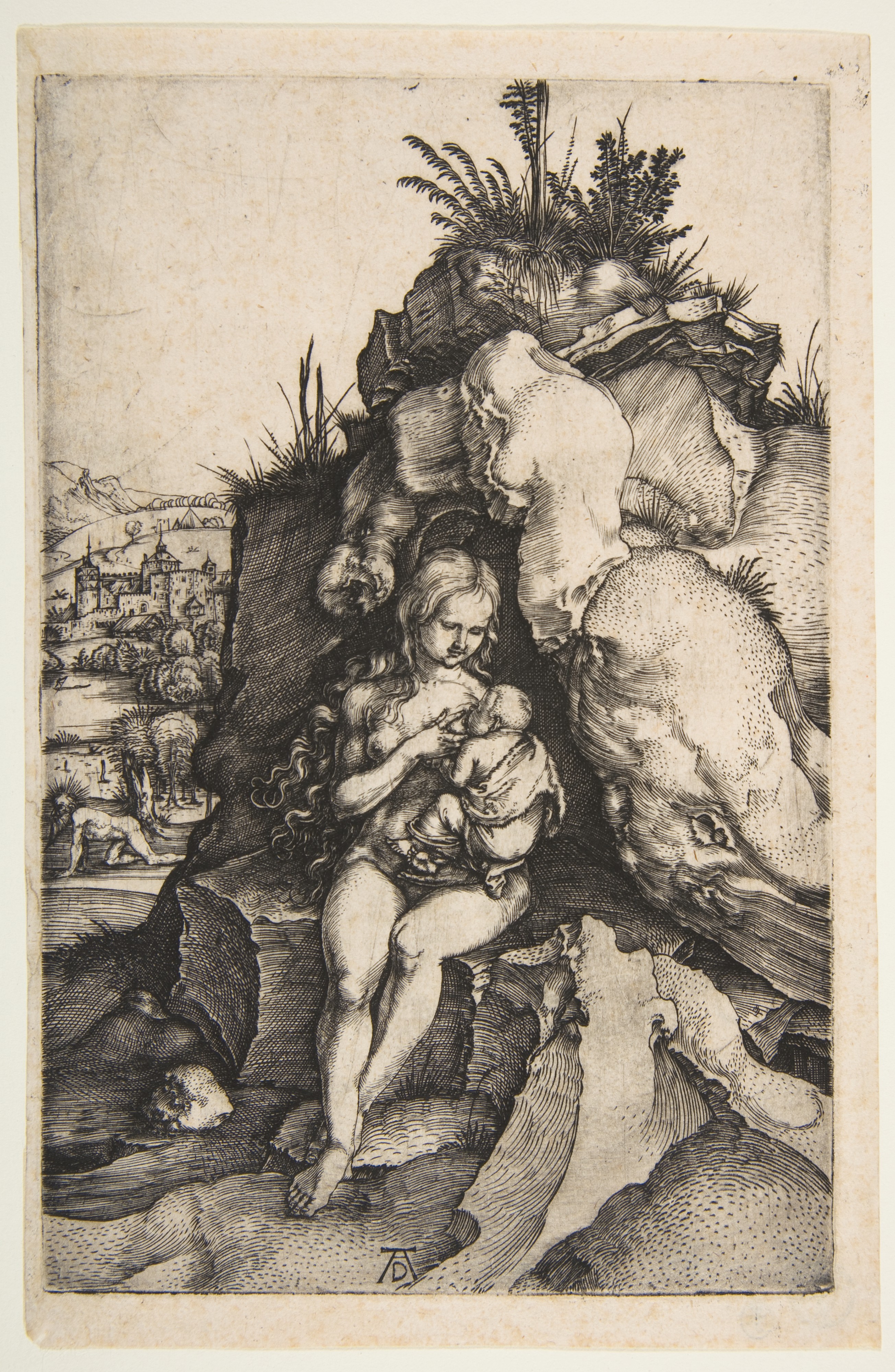 The Penance of Saint John Chrysostom by Albrecht Dürer