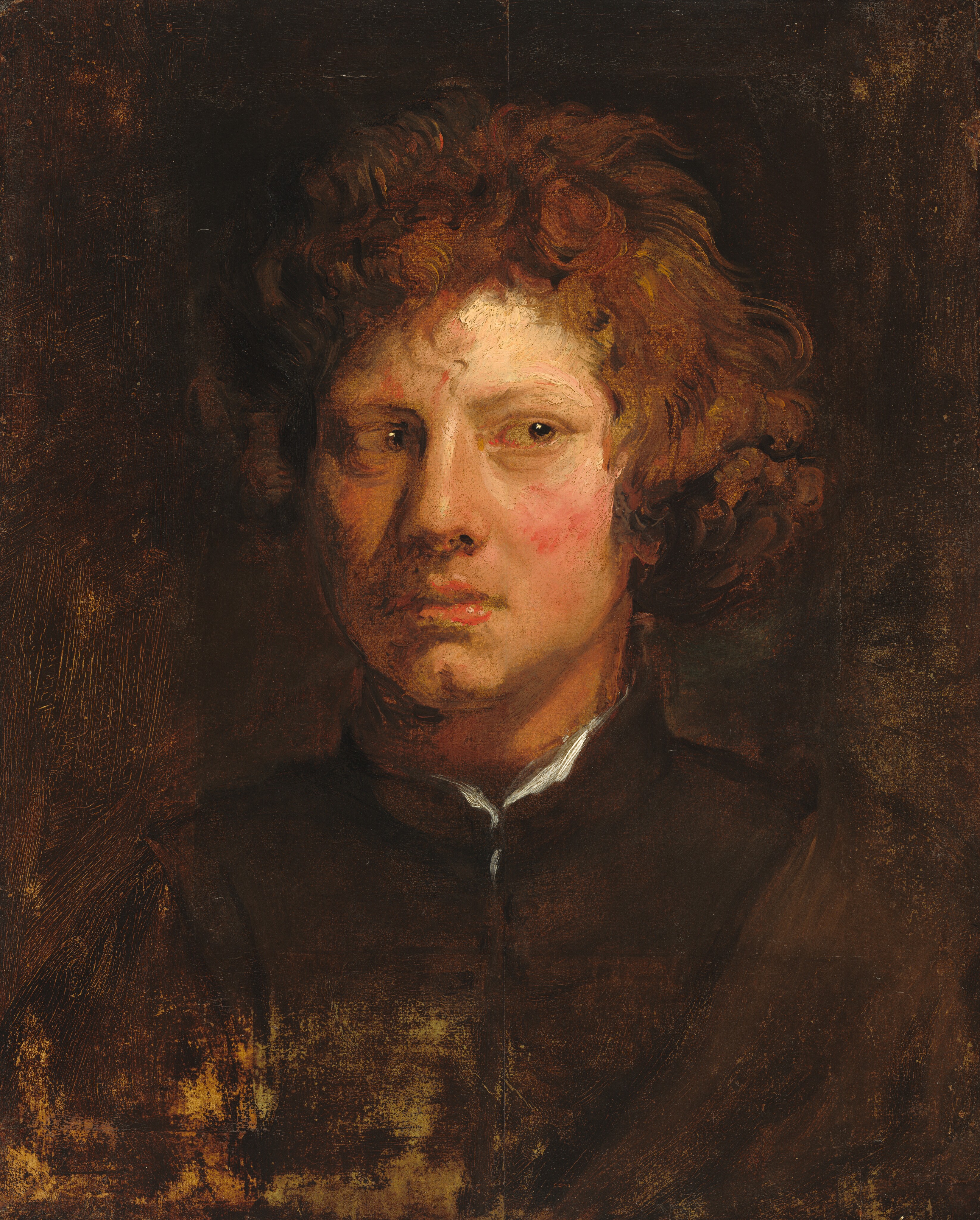 Head of a Young Man by Sir Anthony van Dyck