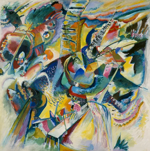 Improvisation Klamm by Wassily Kandinsky