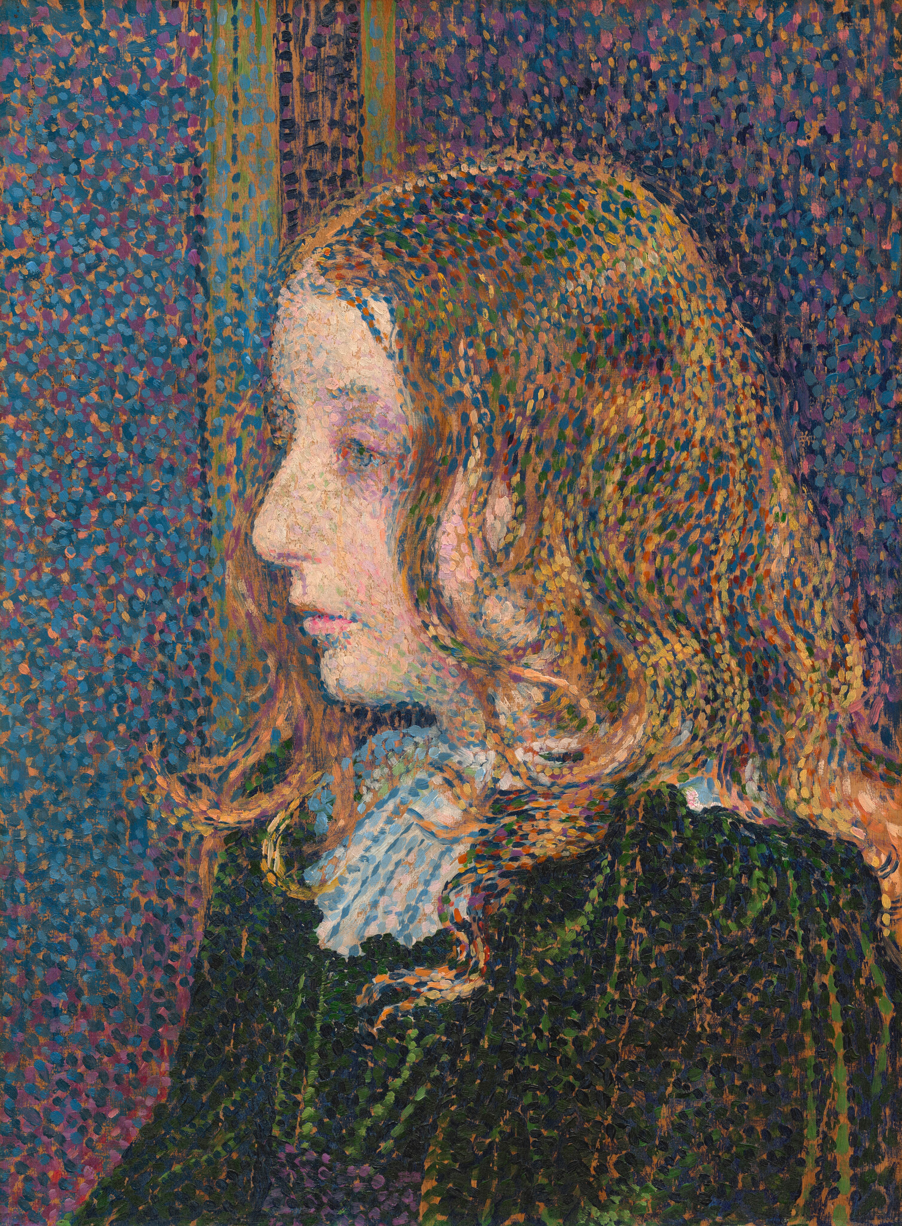 Denise Maréchal by Théo van Rysselberghe