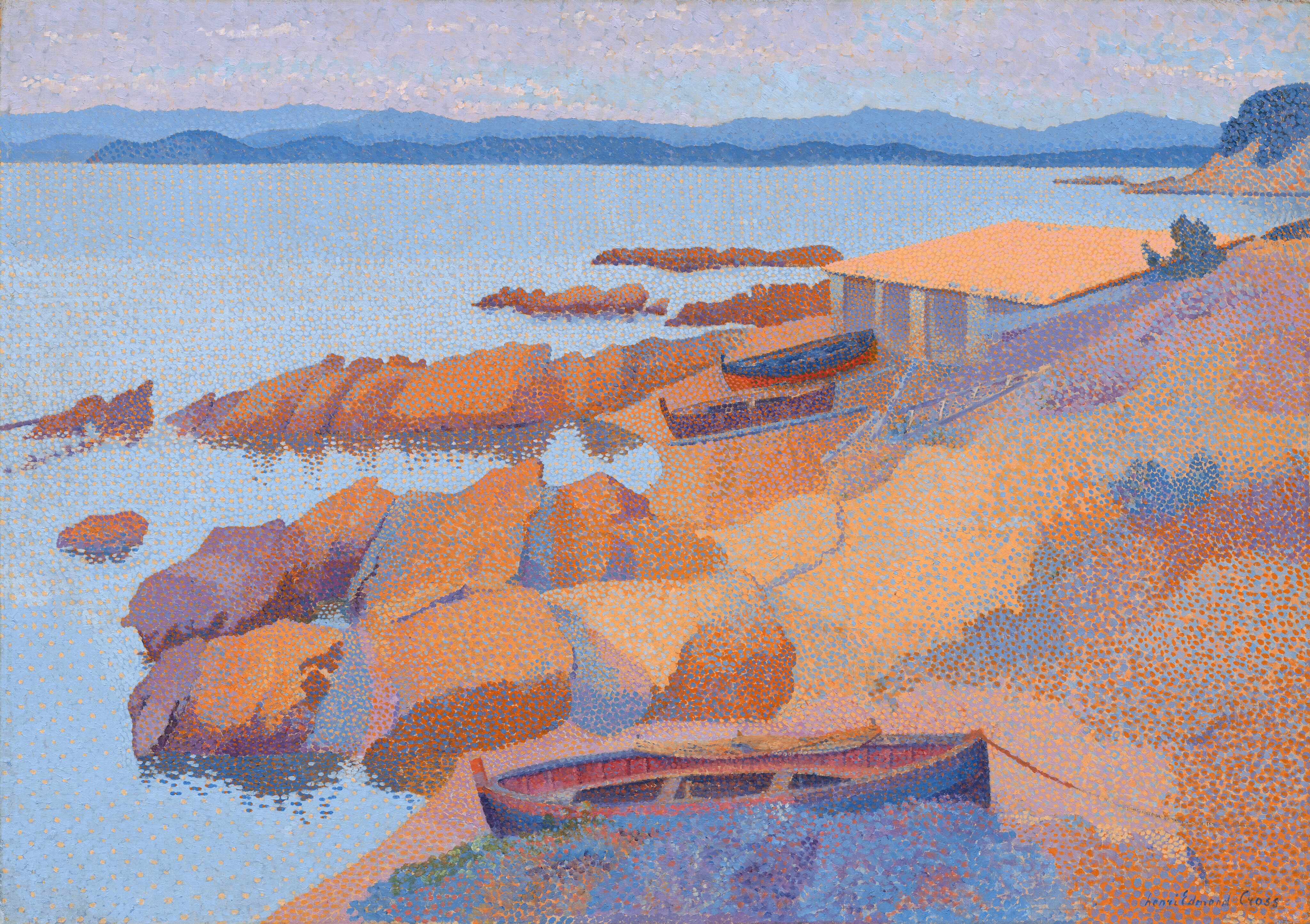 Calanque des Antibois by Henri Edmond Cross
