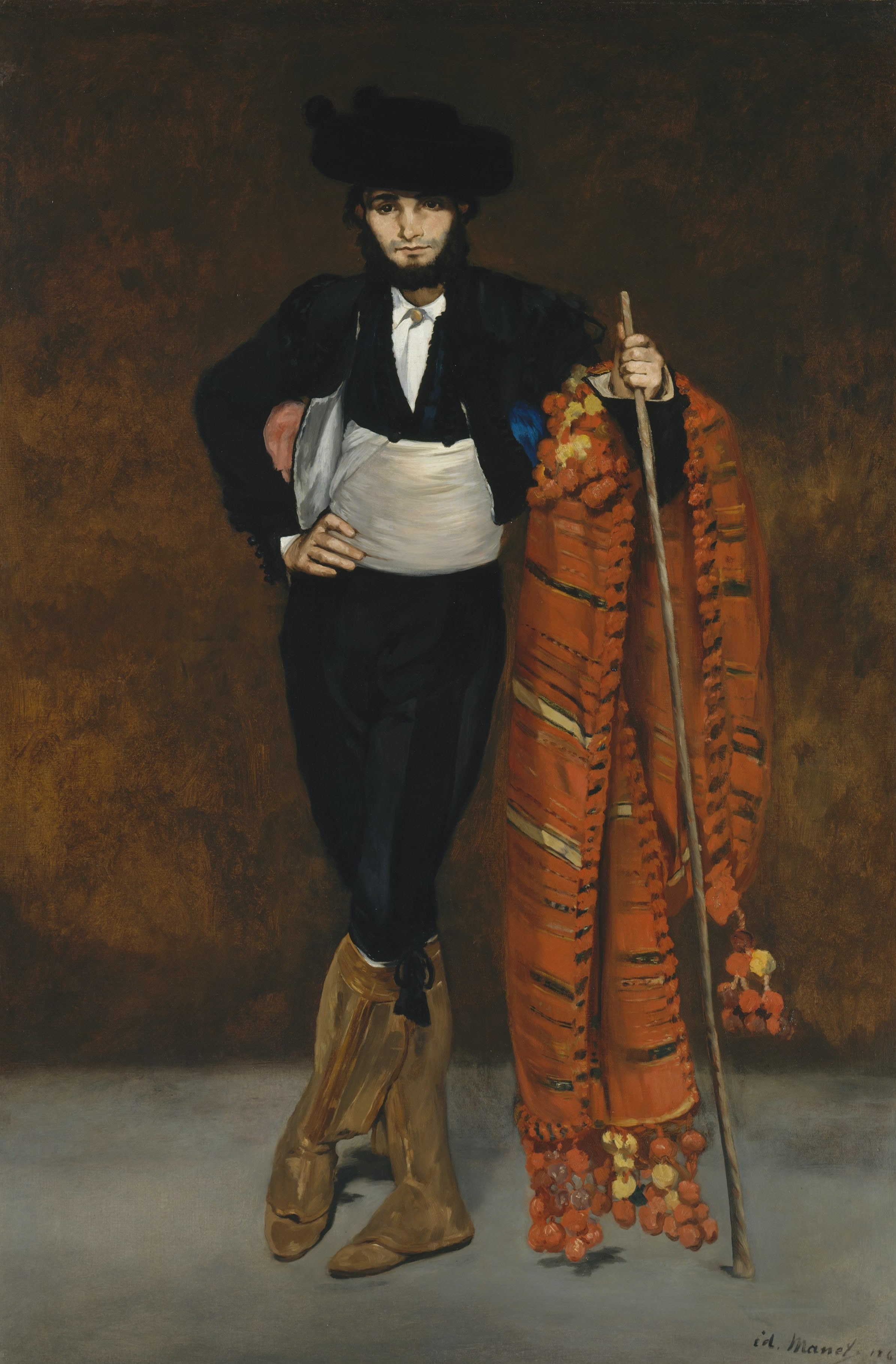 Young Man in the Costume of a Majo by Edouard Manet