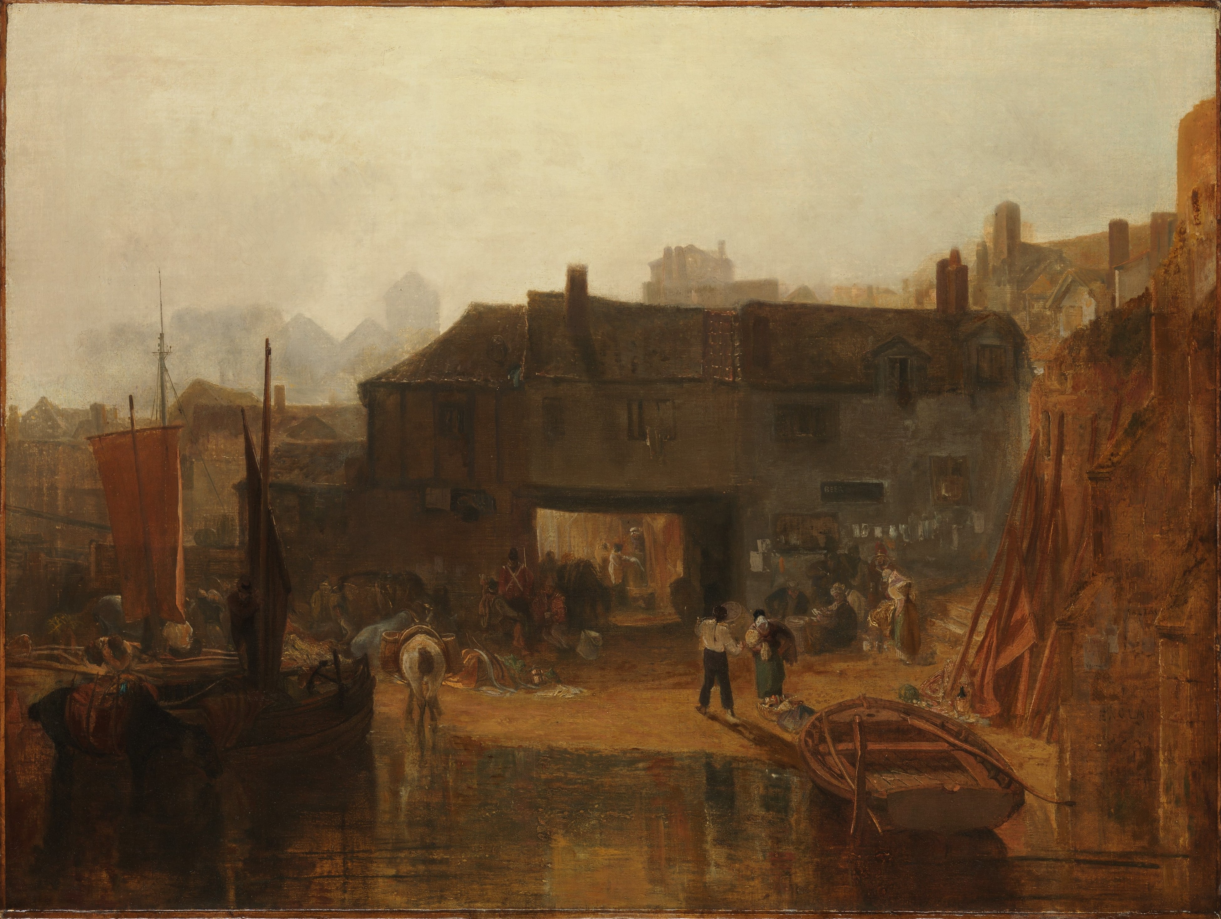 Saltash with the Water Ferry, Cornwall by Joseph Mallord William Turner