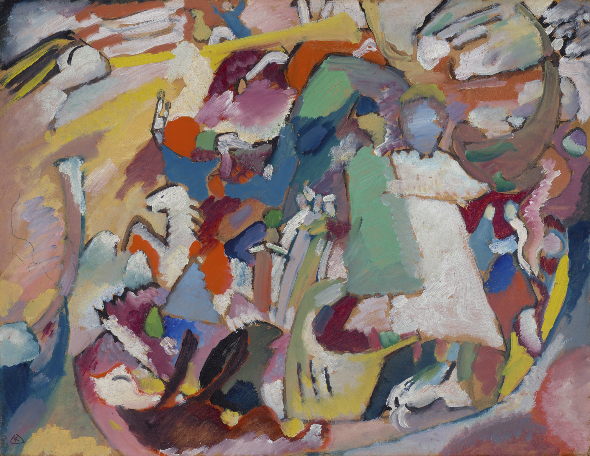 Allerheiligen I by Wassily Kandinsky