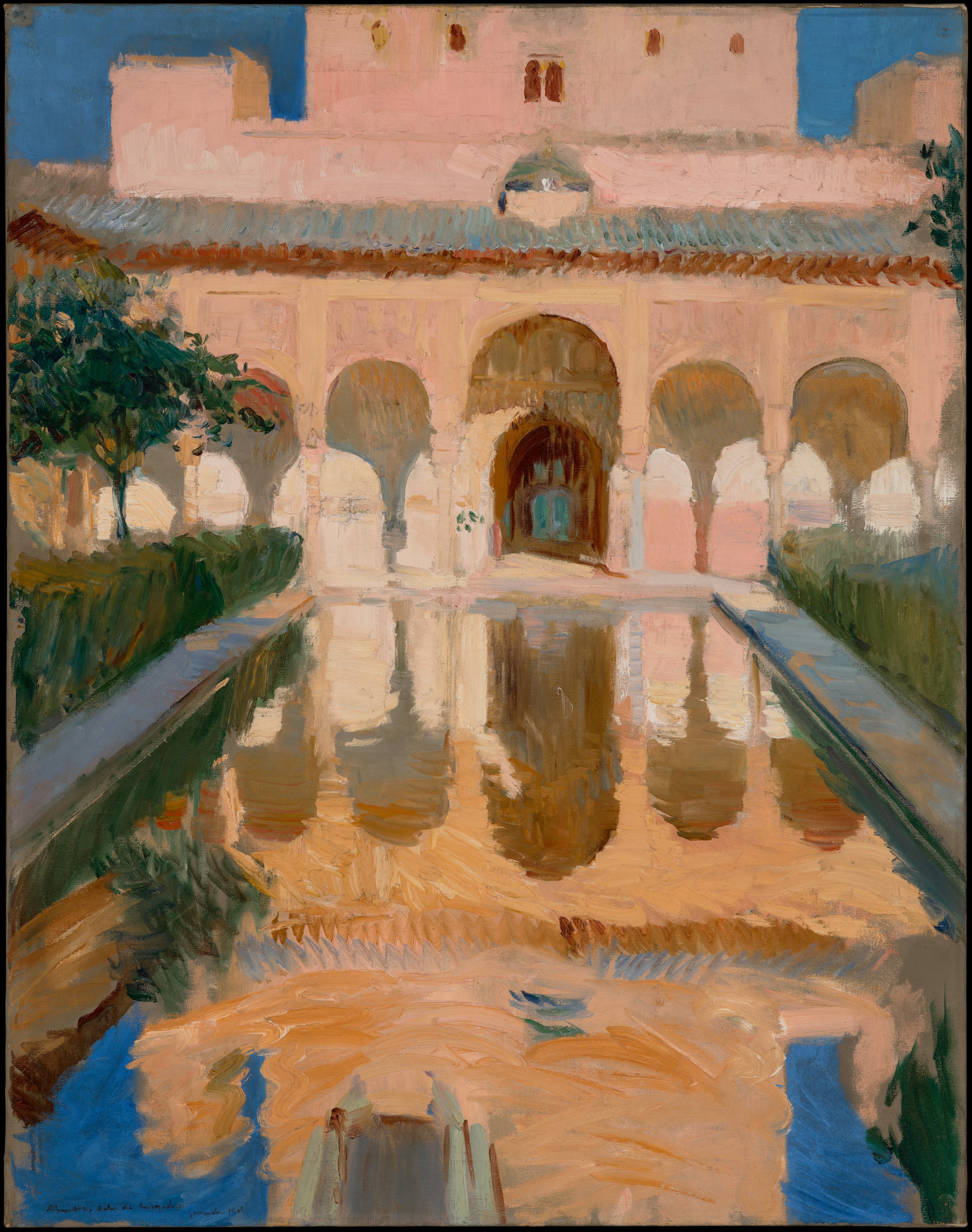 Hall of the Ambassadors, Alhambra, Granada by Joaquín Sorolla y Bastida