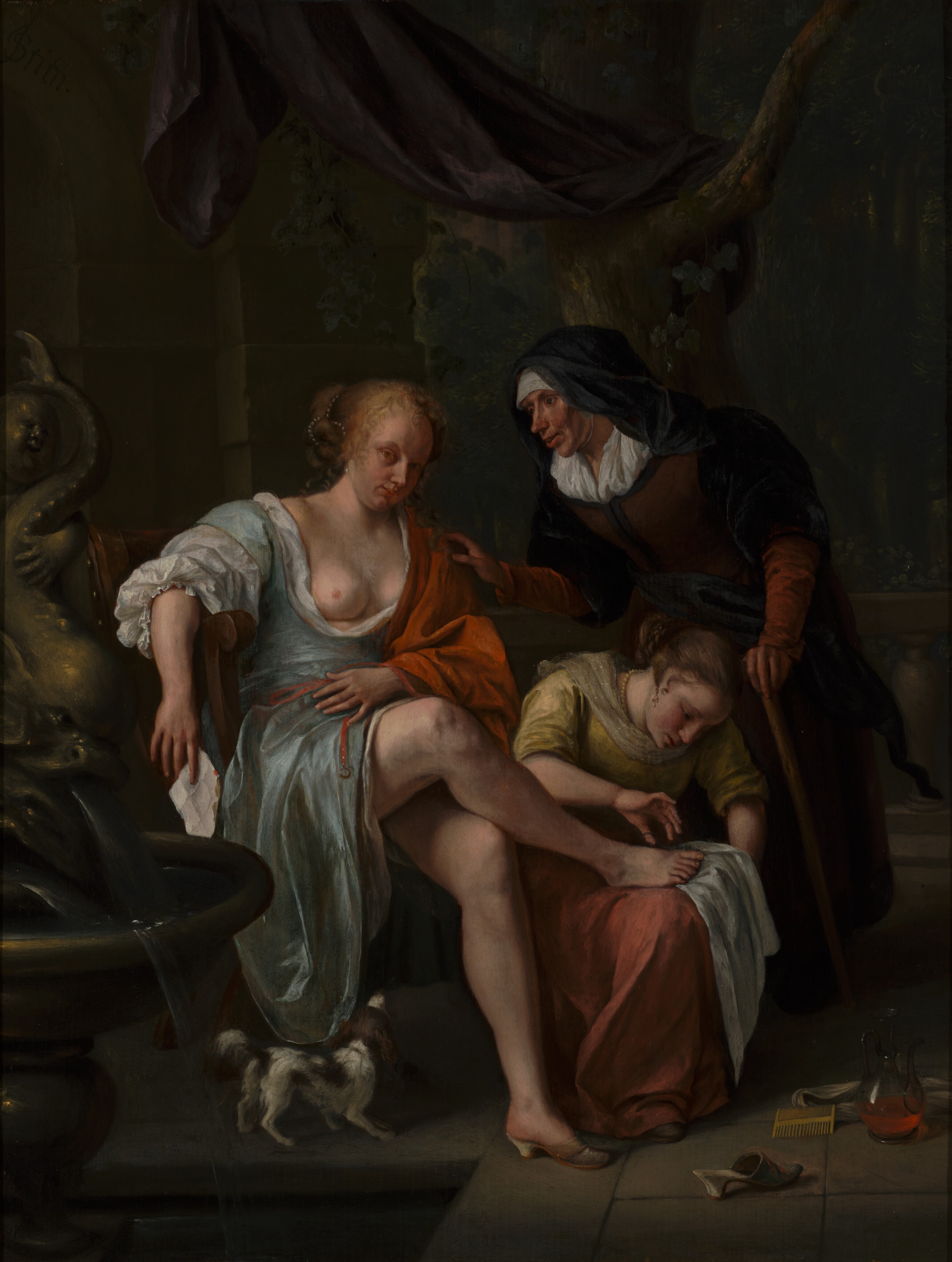 Bathsheba After the Bath by Jan Steen