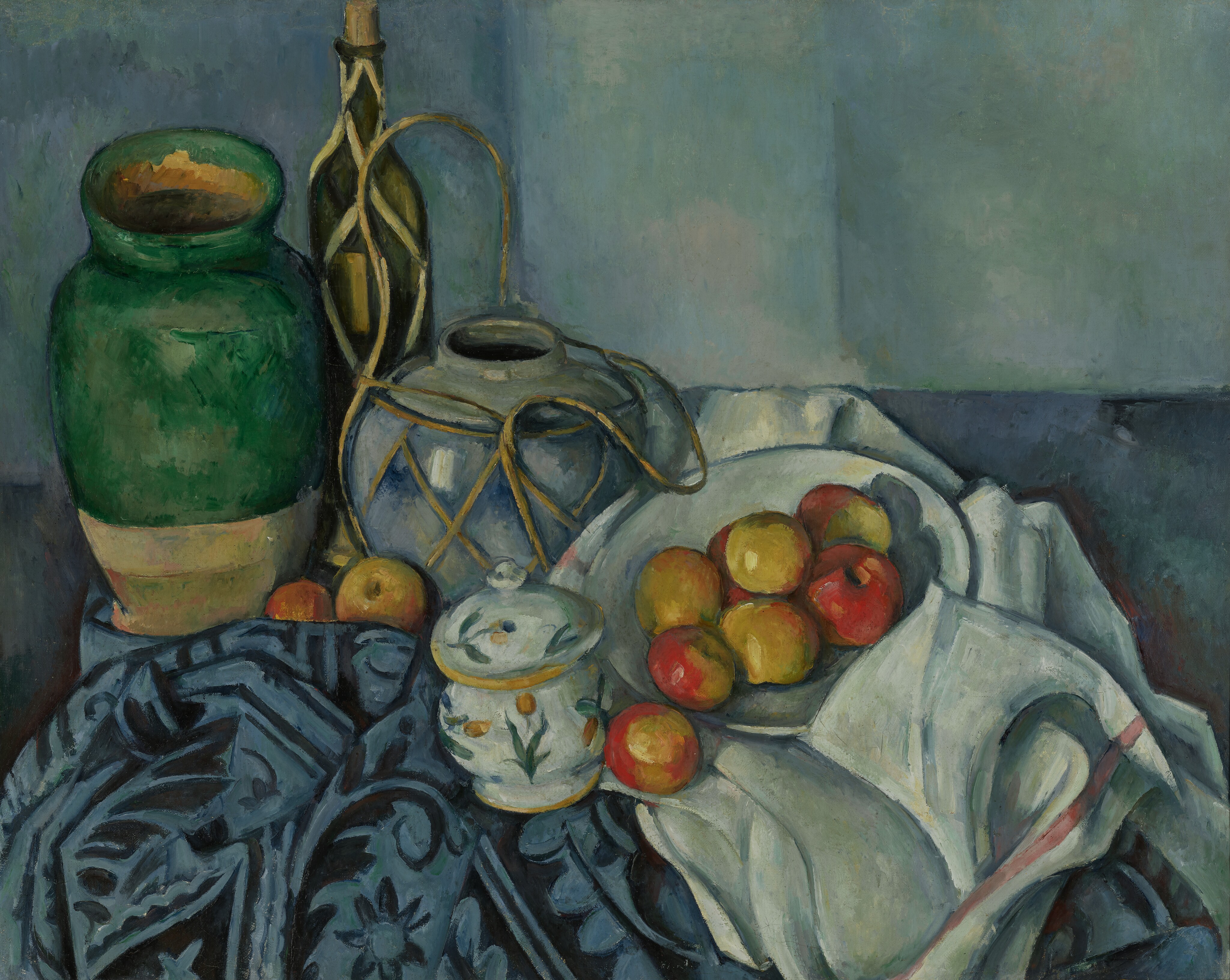 Still Life with Apples by Paul Cézanne