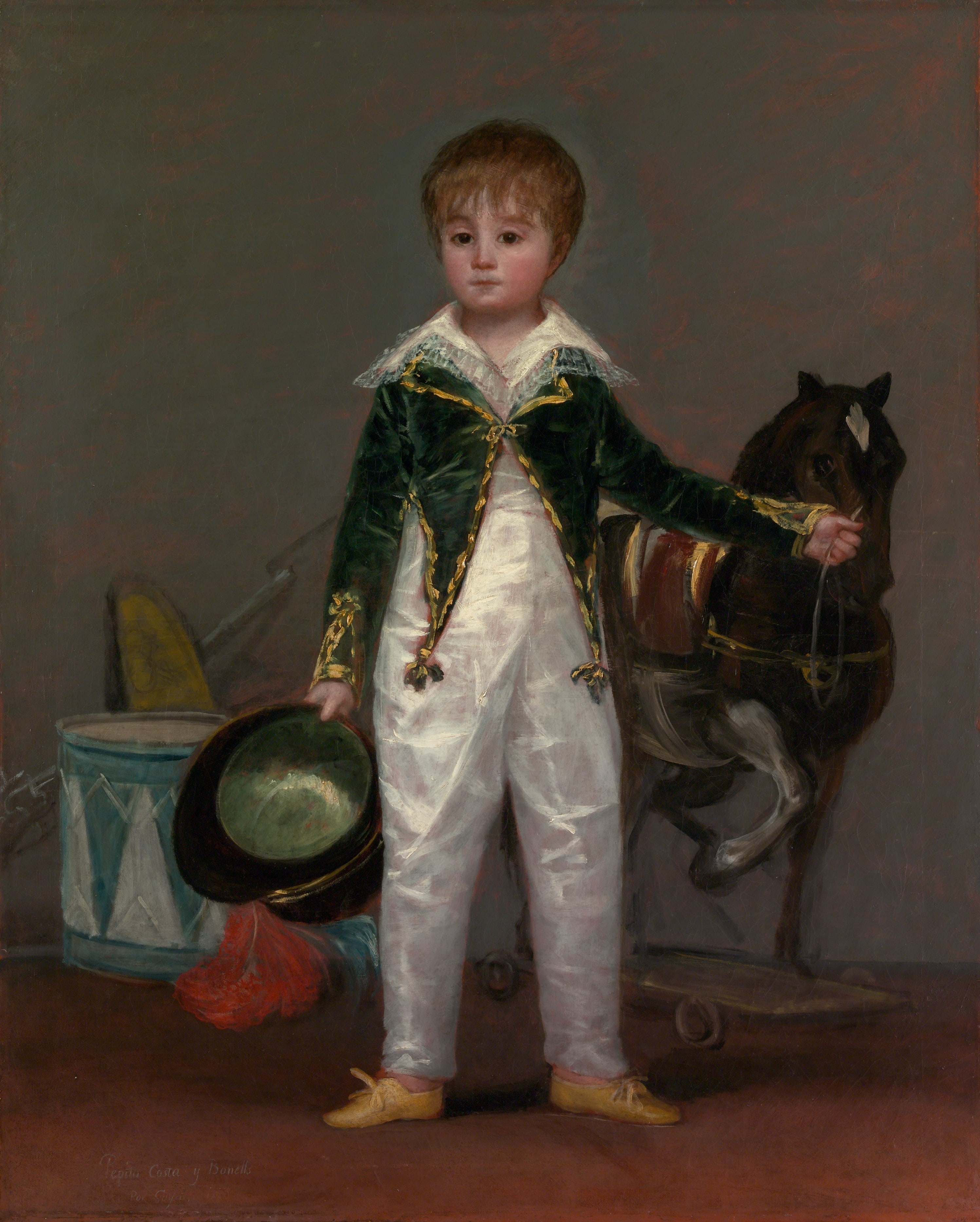 José Costa y Bonells, Called Pepito by Goya (Francisco de Goya y Lucientes)