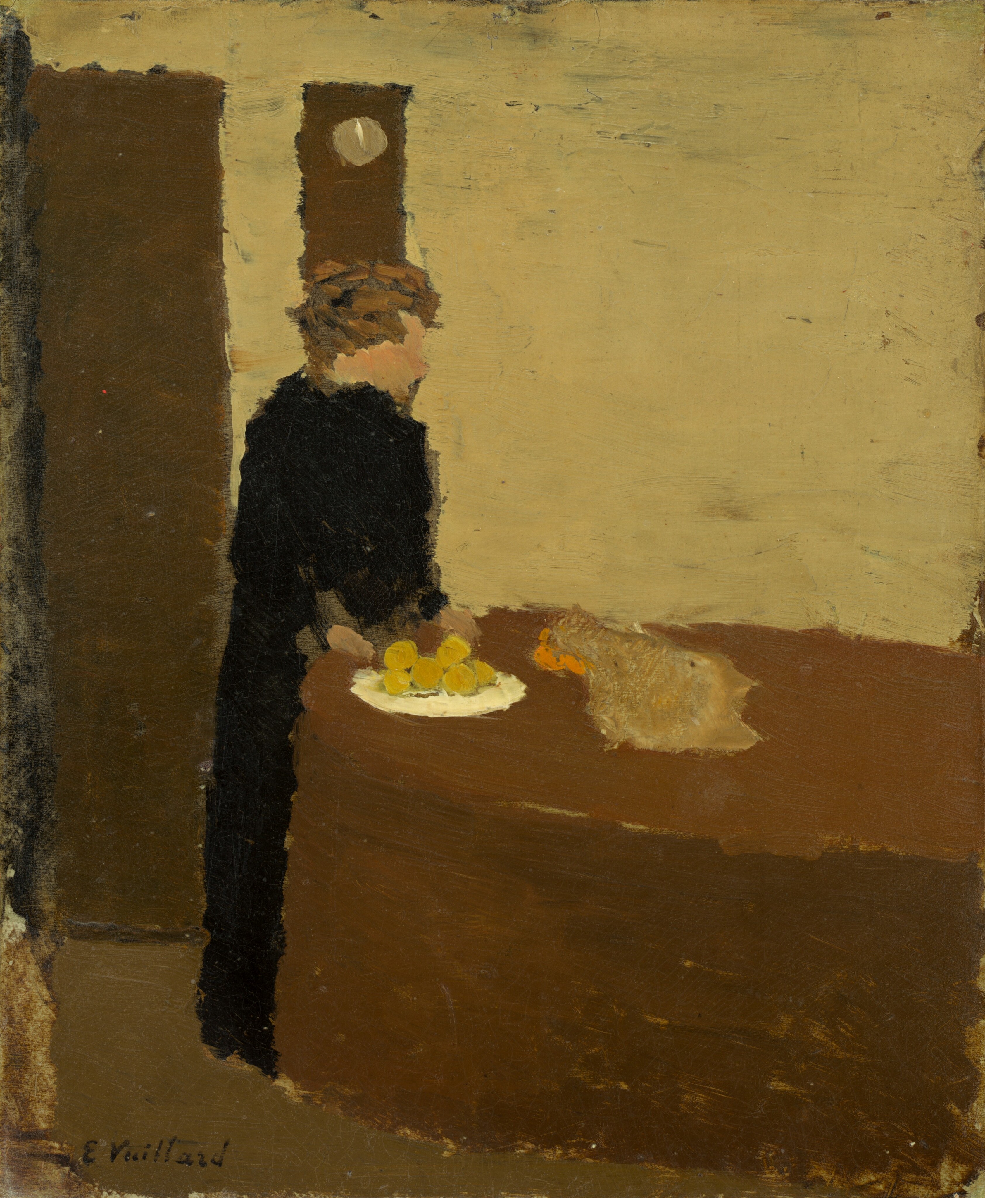 Woman in Black by Edouard Vuillard