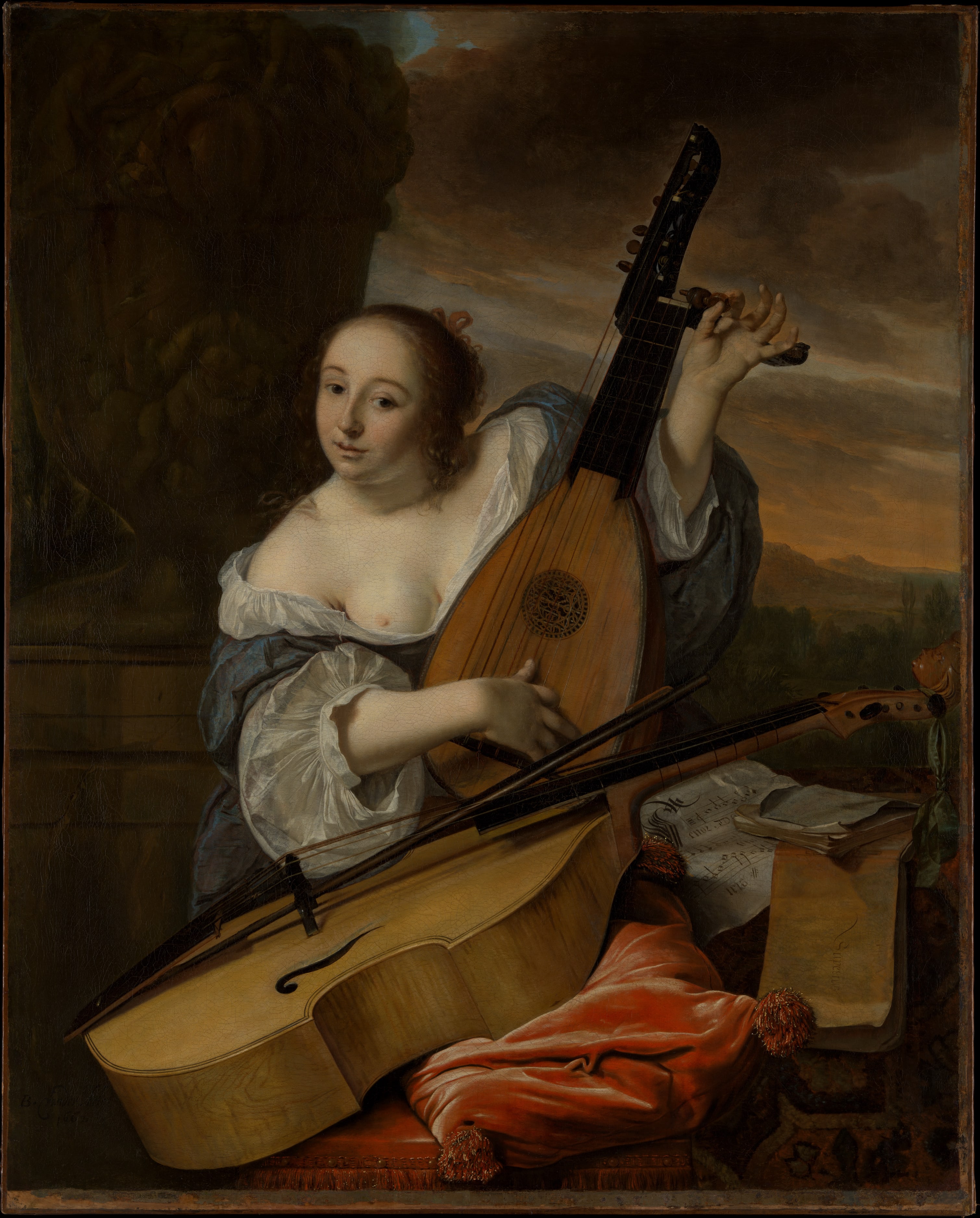 The Musician by Bartholomeus van der Helst