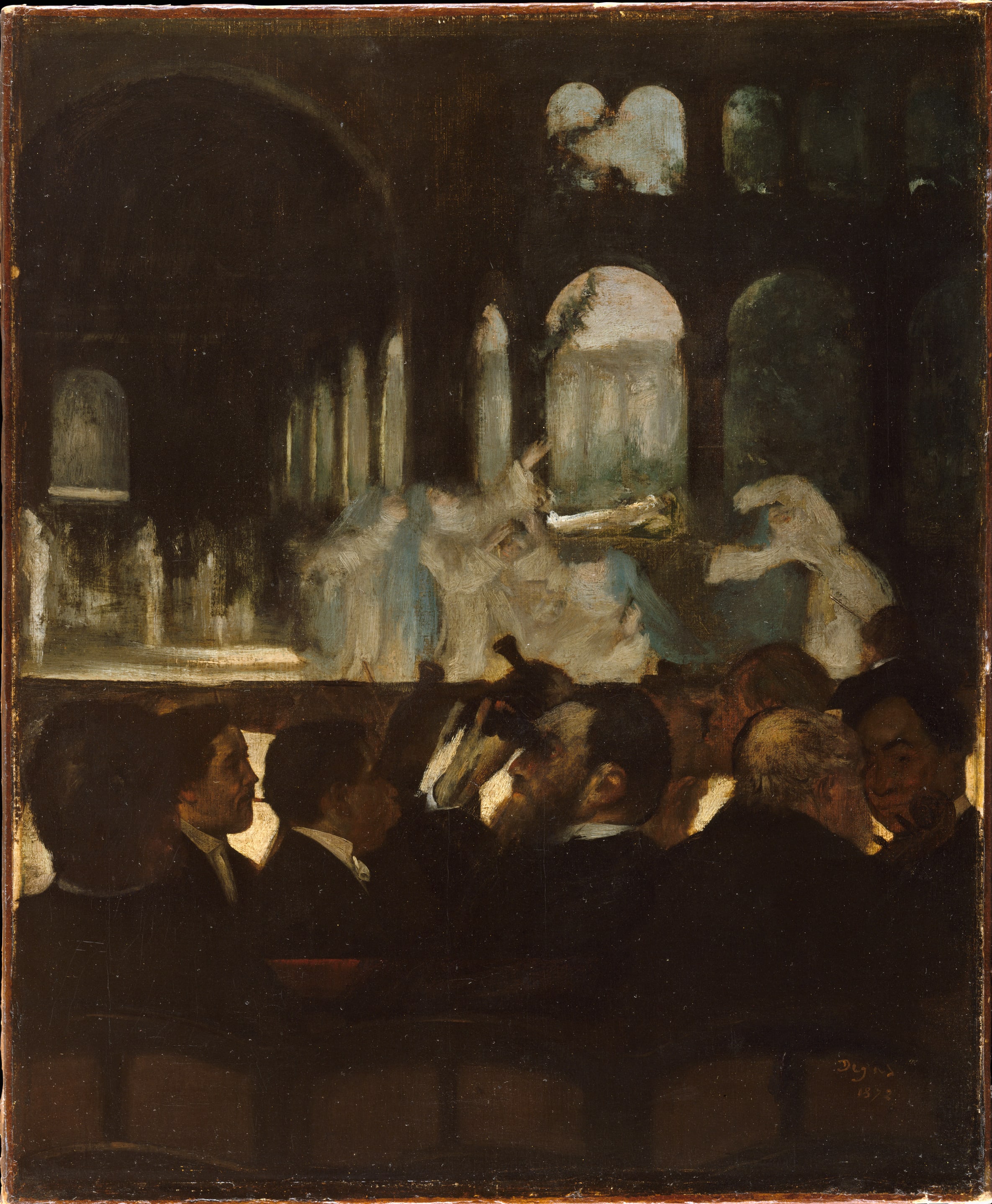 The Ballet from "Robert le Diable" by Edgar Degas