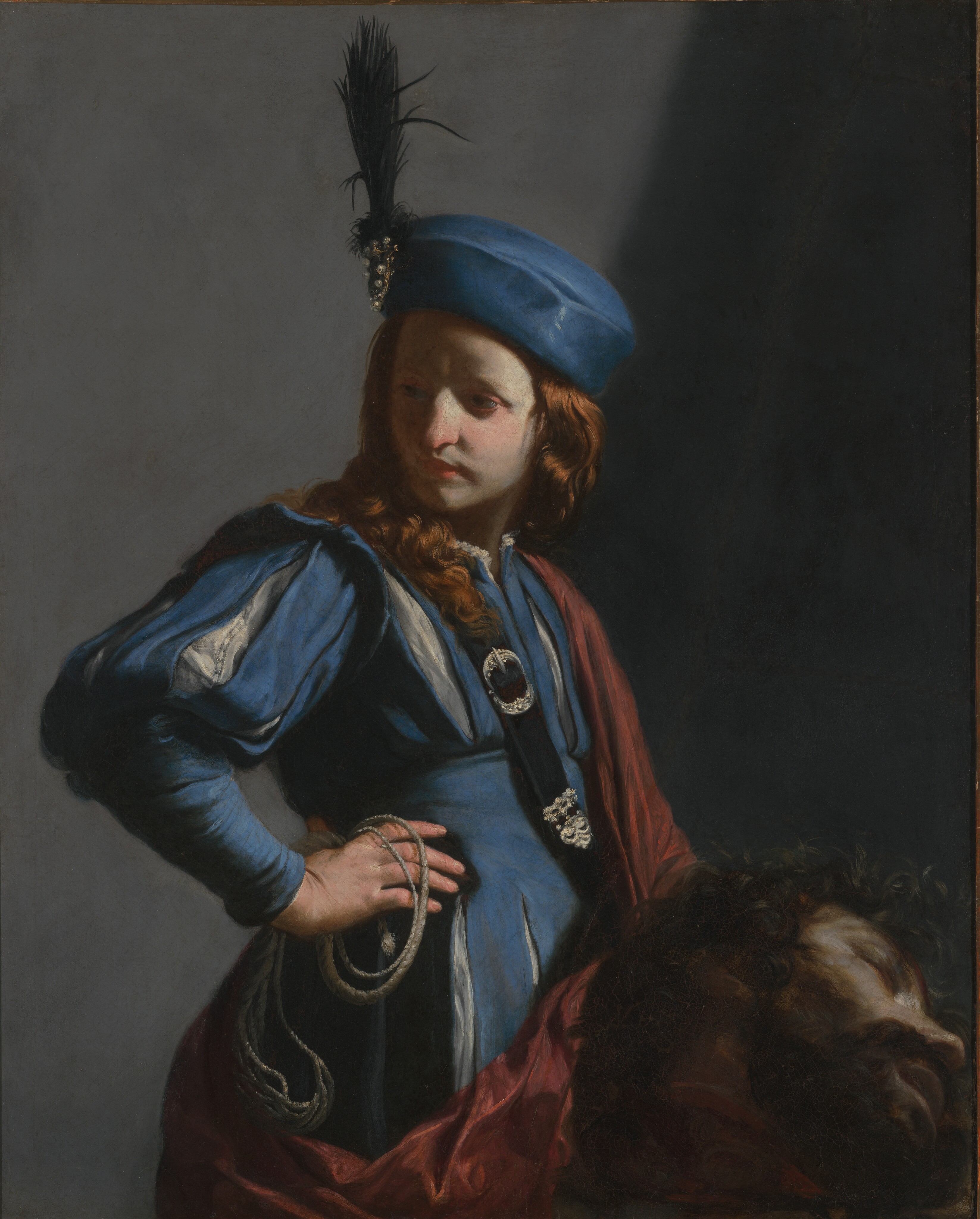 David with the Head of Goliath by Guido Cagnacci